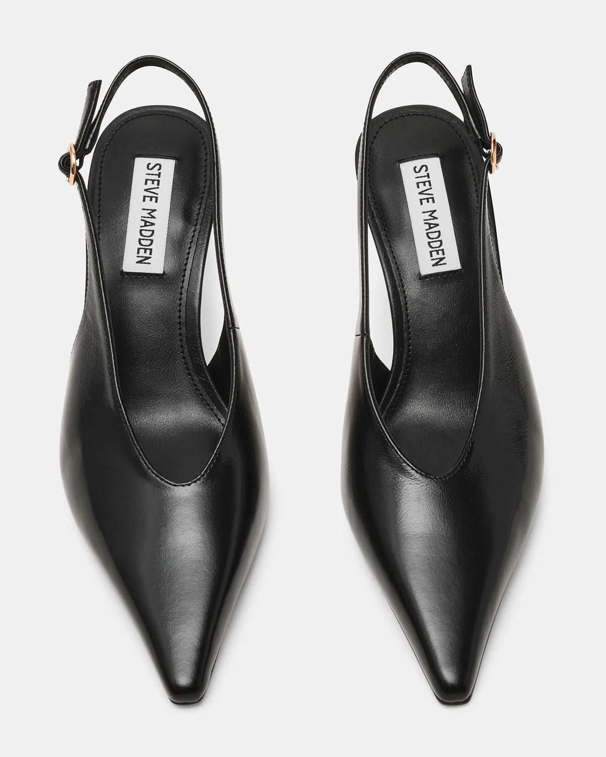 Steve Madden - Archway Décolleté Nero in Vernice