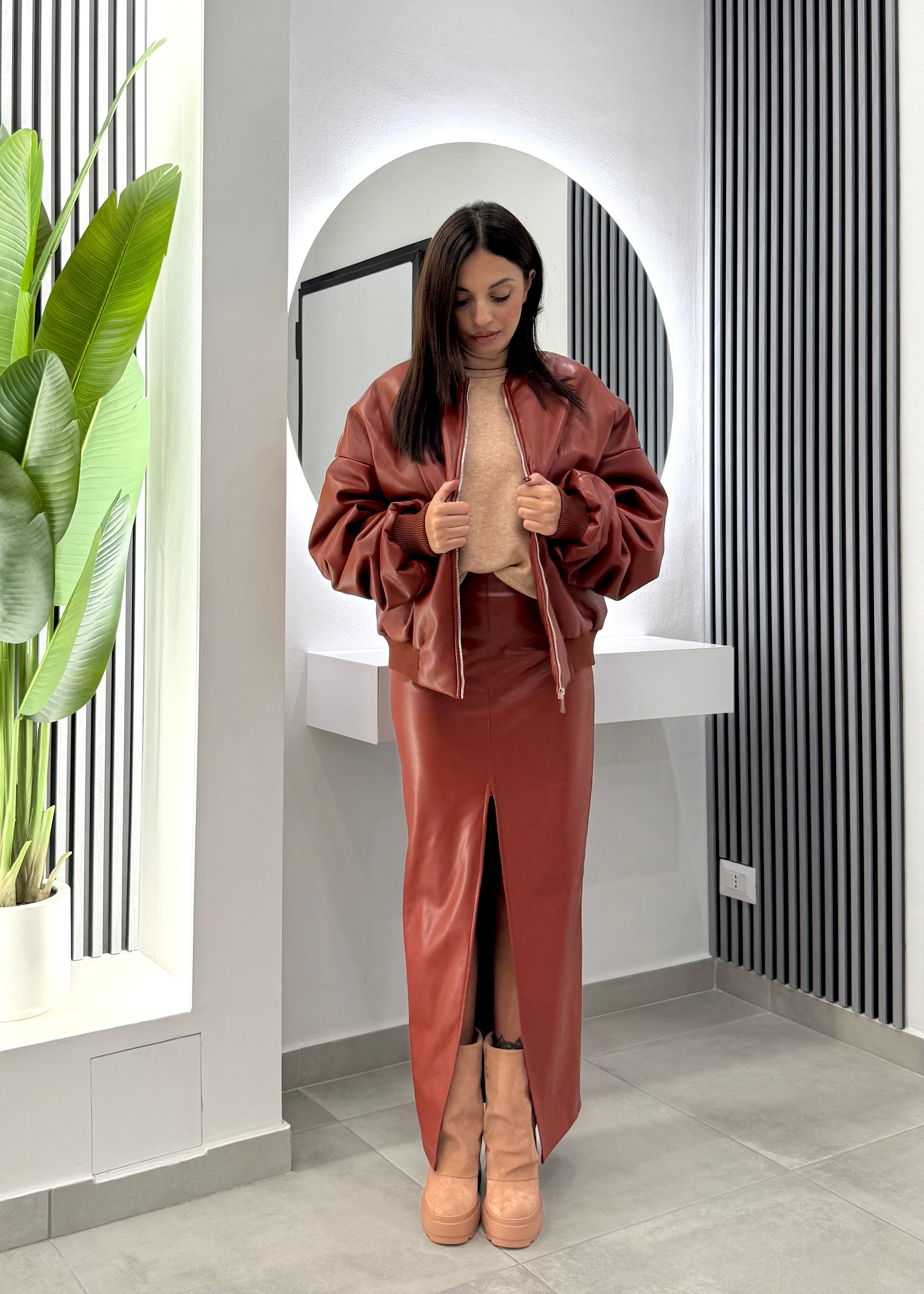 Kostumn1 - Bomber Ecopelle