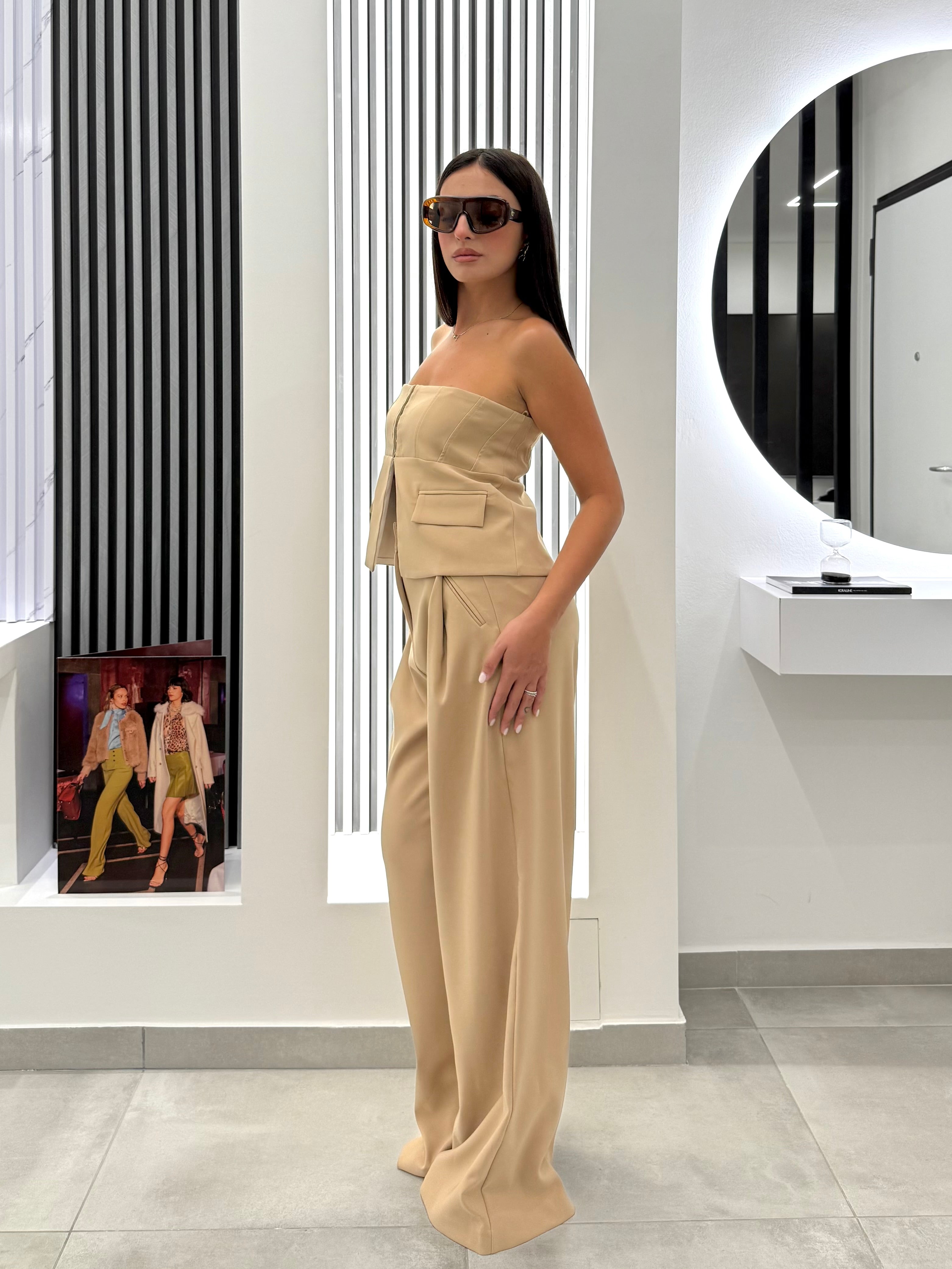 Koralline - Pantalone con Piegone
