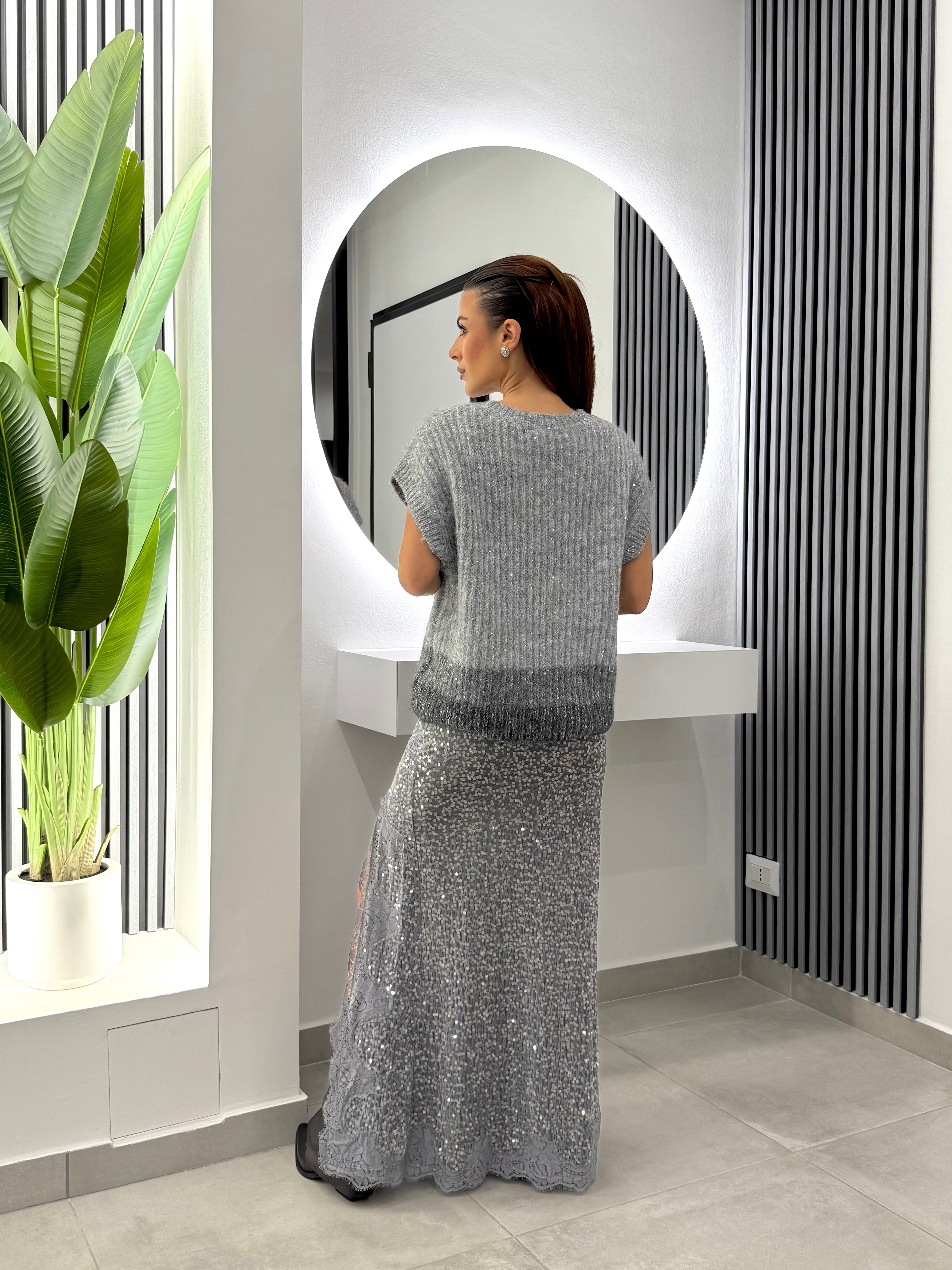 No Secrets - Maxi Maglia Luxury Paillettes