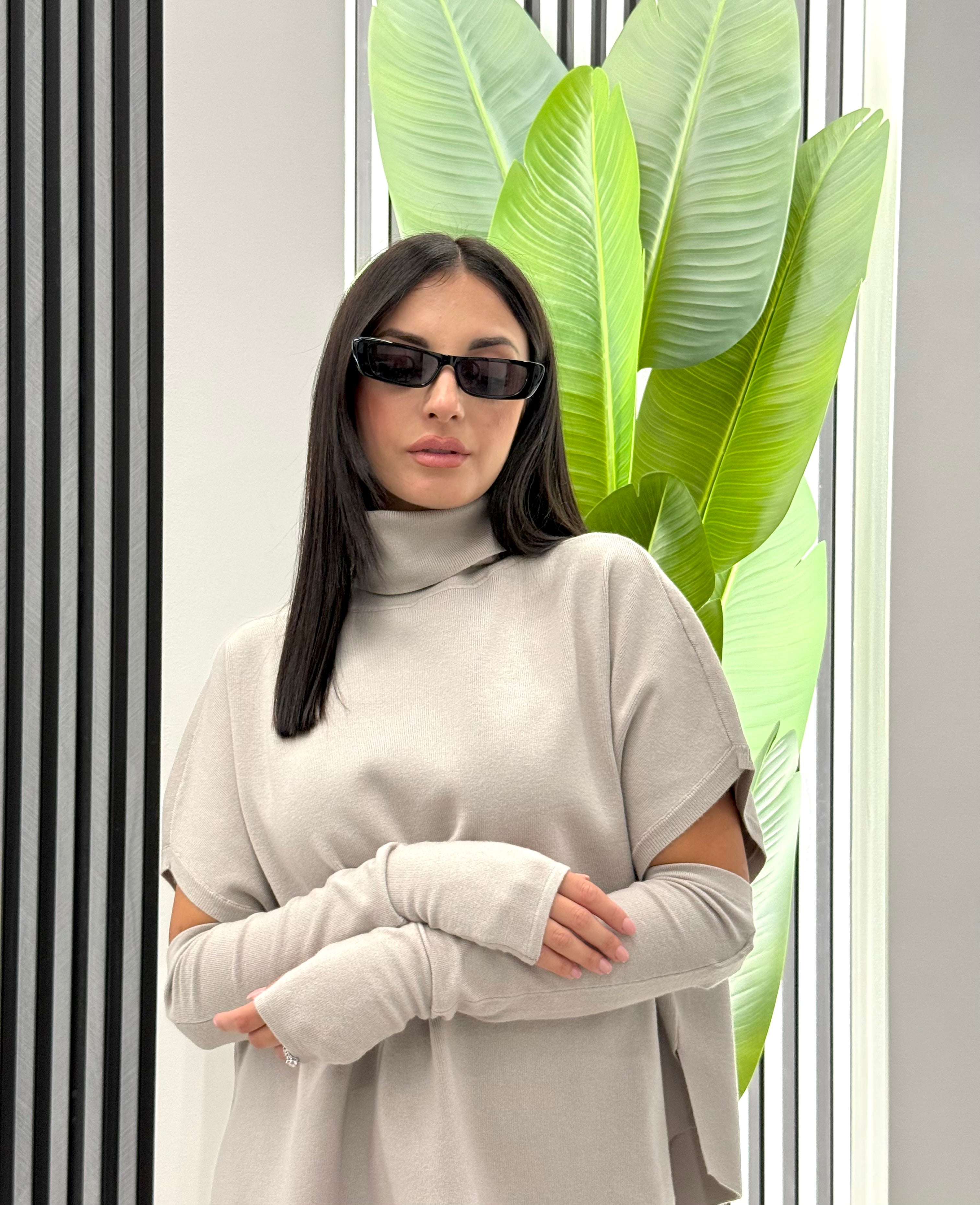 Club Crochet - Manicotti Grigio