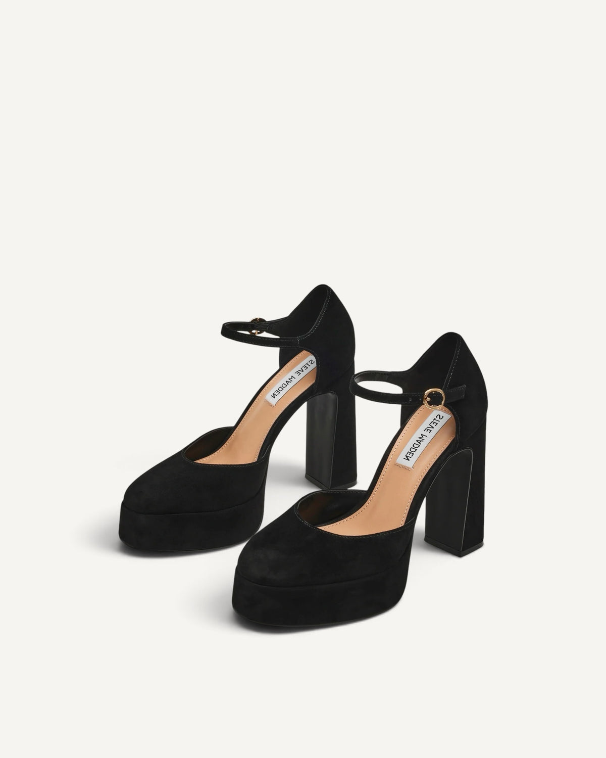 Steve Madden - Lexie Sandalo Nero Suede