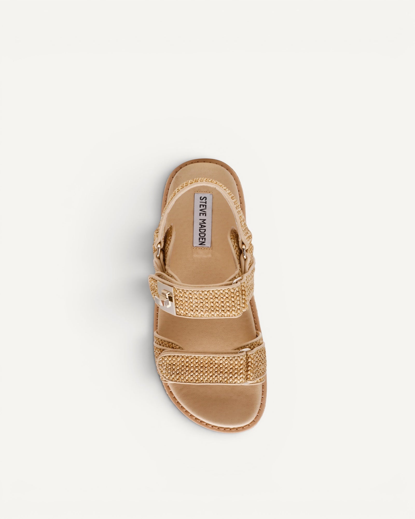 Steve Madden - Sandalo Bigmona Natural Raffia