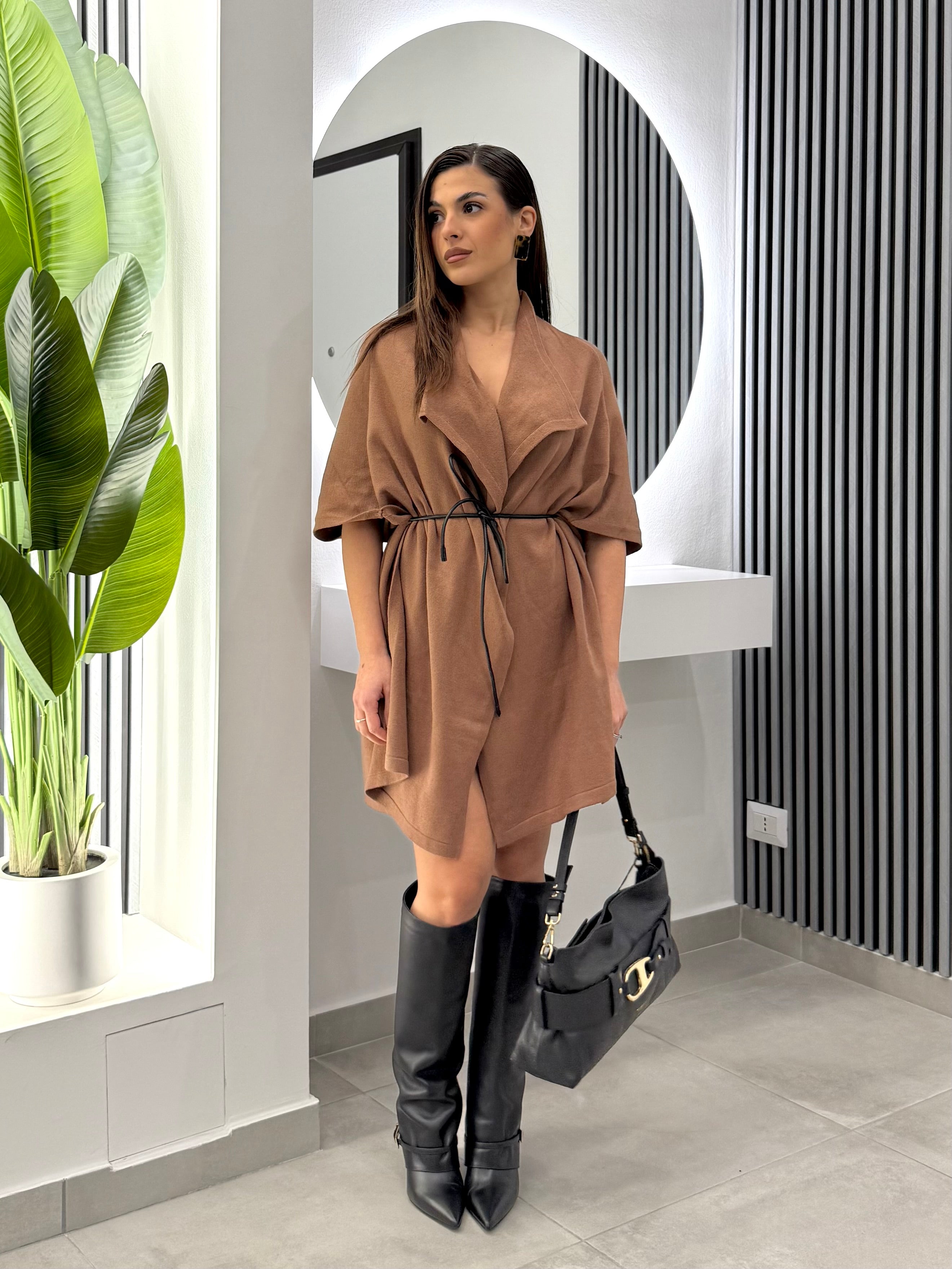 No Secrets - Cardigan Tokyo Cammello