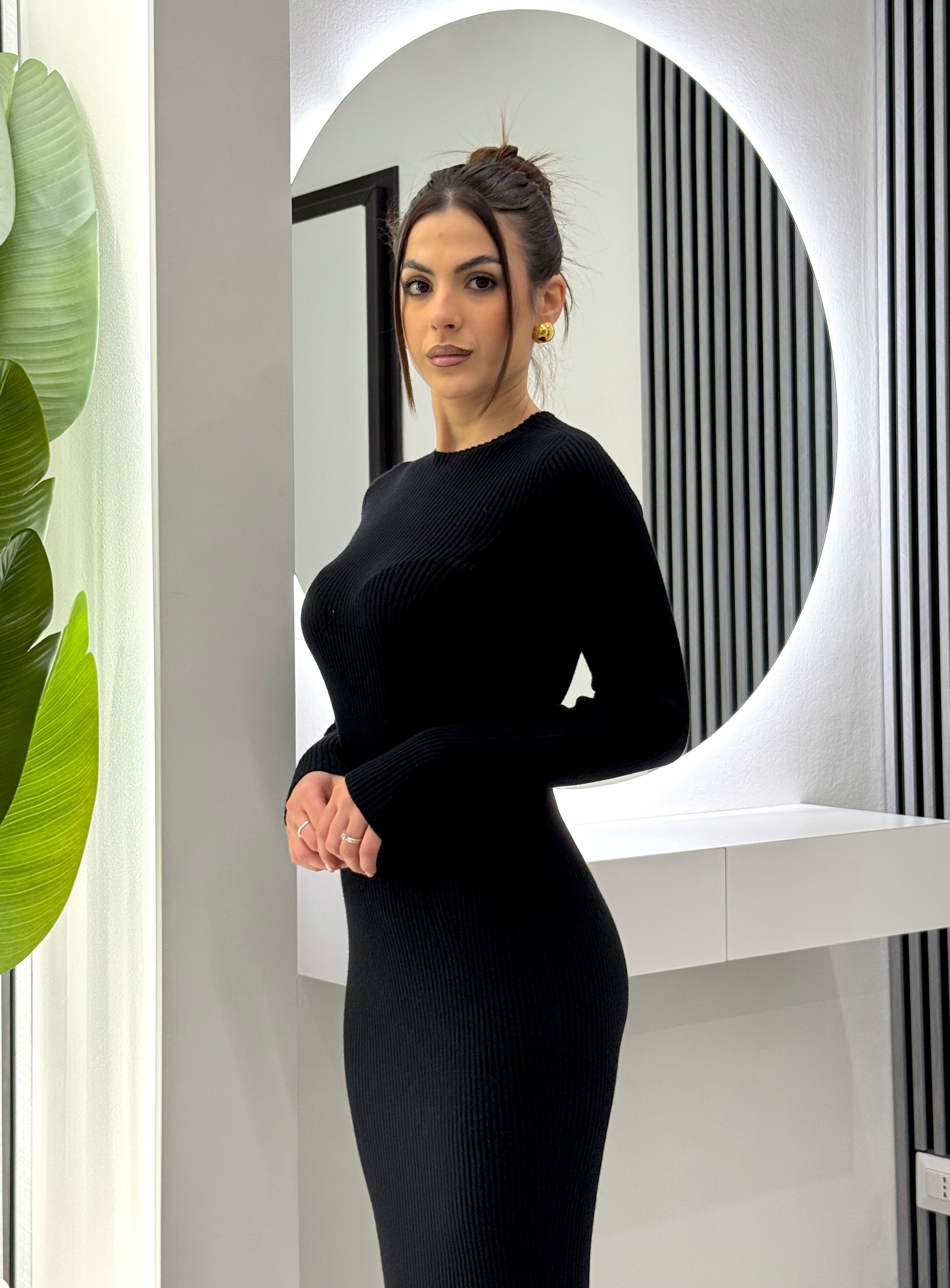 Kontatto - Abito Coste Nero