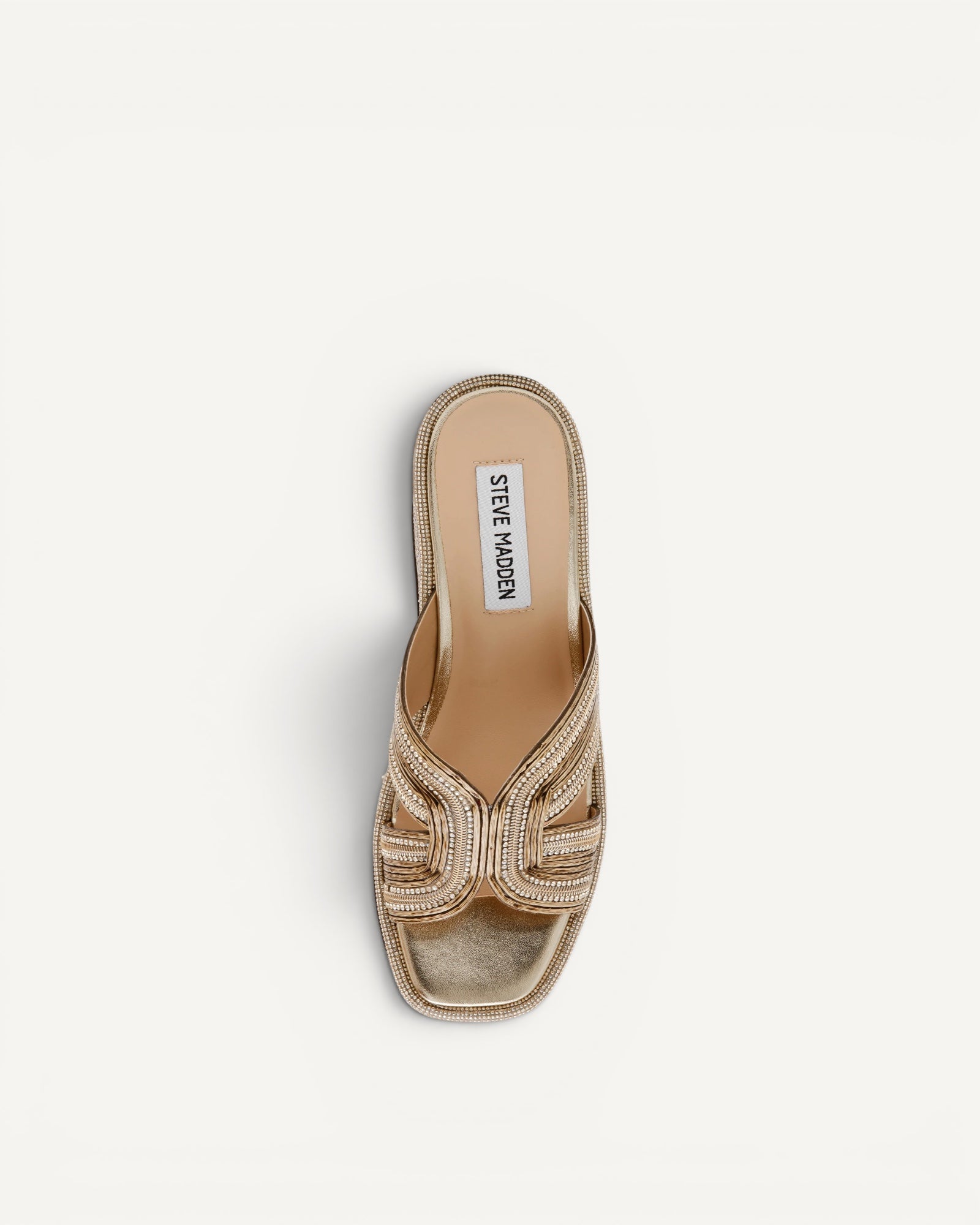 Steve Madden - Zeppa Justice Oro Strass