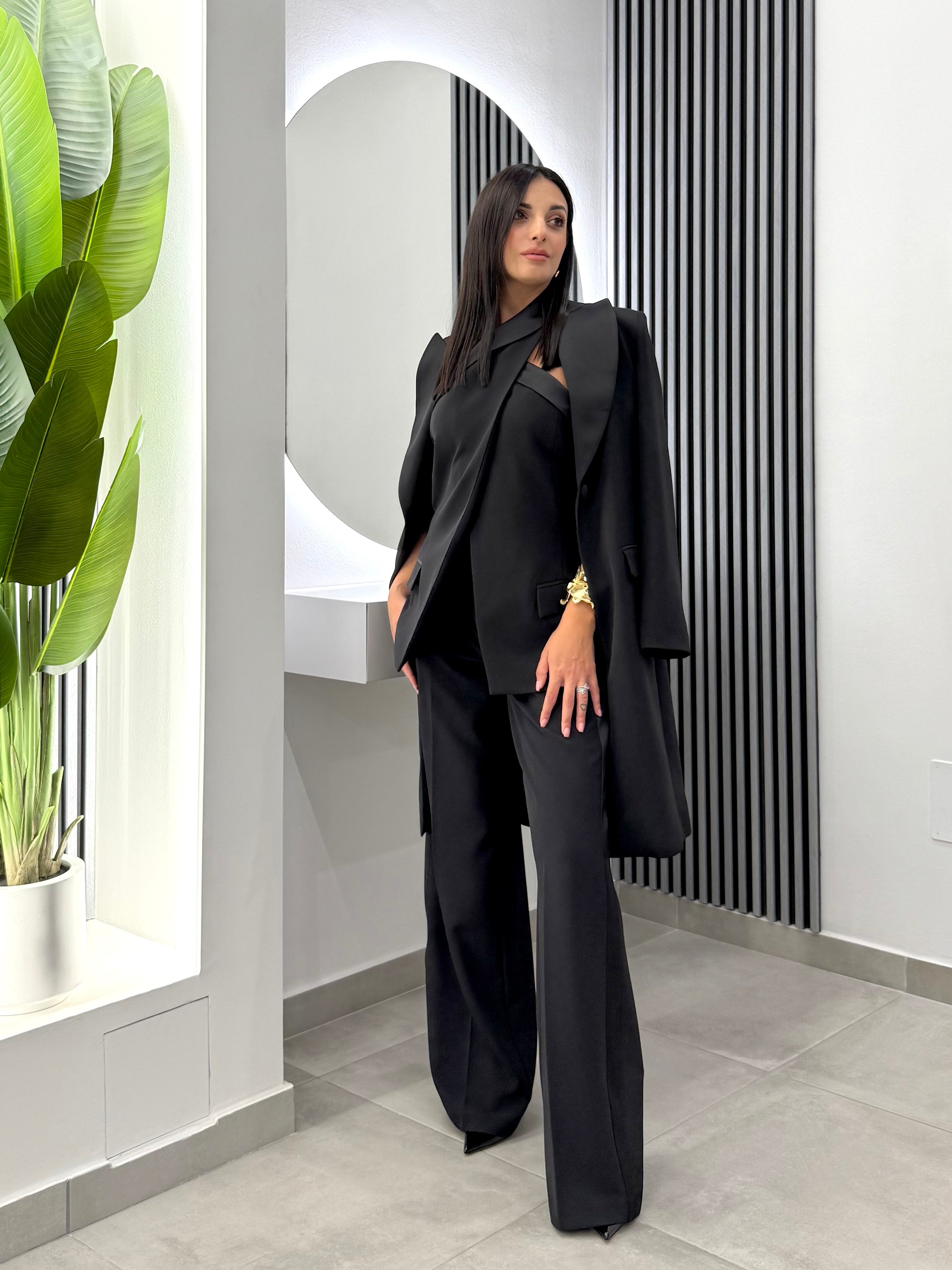 Silence Limited - Cappotto Colletto Raso