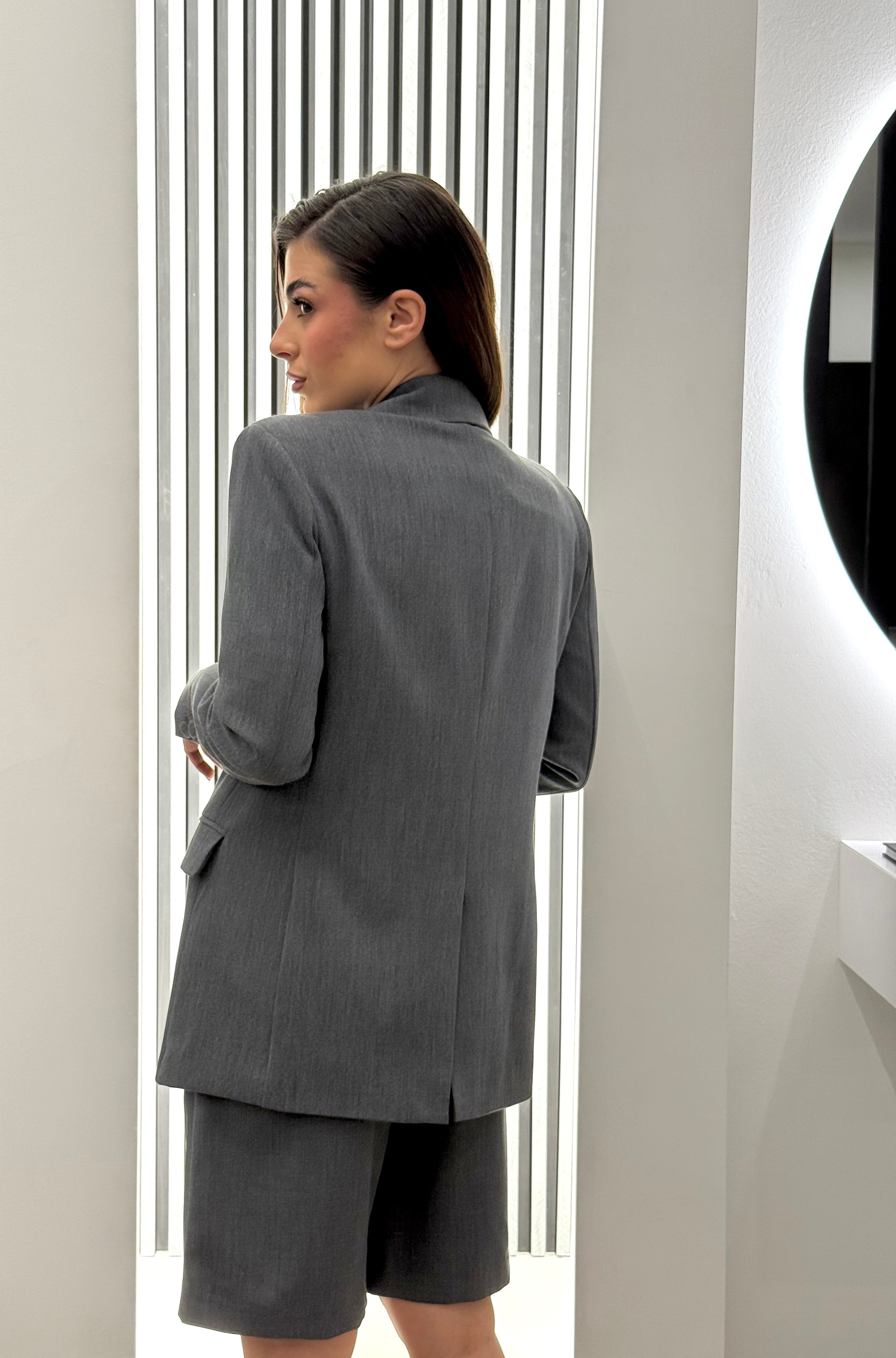 Koralline - Blazer Grigio