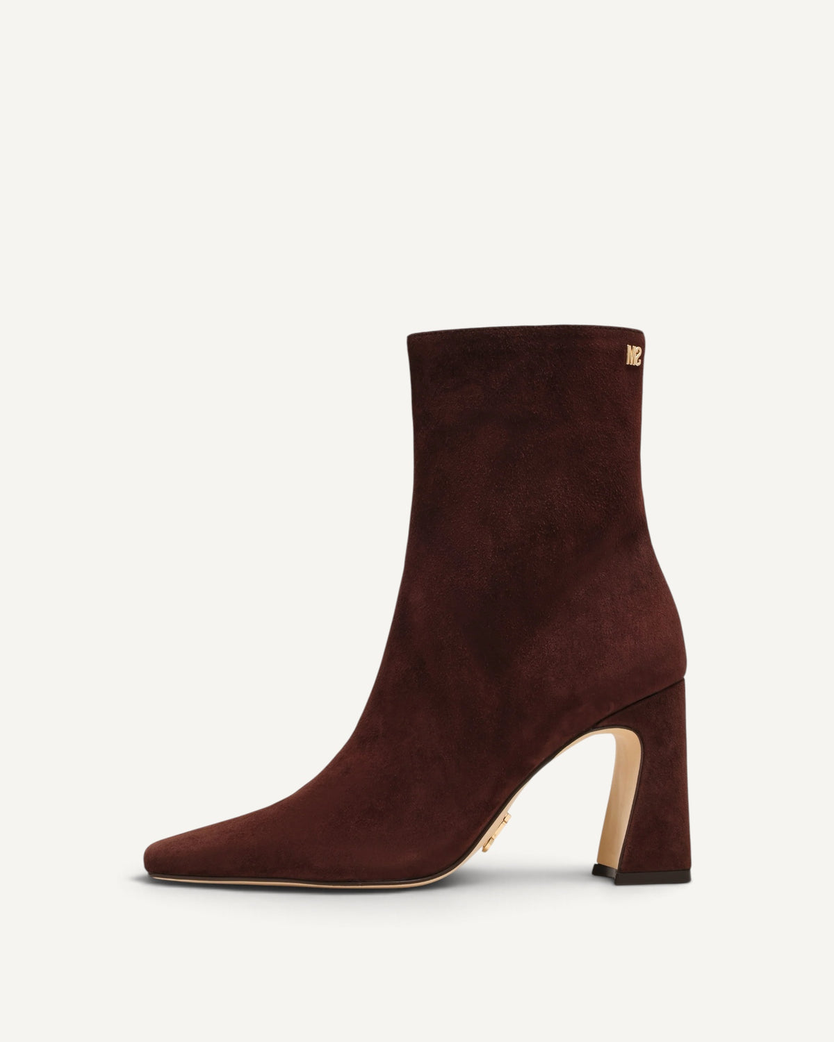 Steve Madden Flares - Tronchetto in Suede Marrone Chocolate