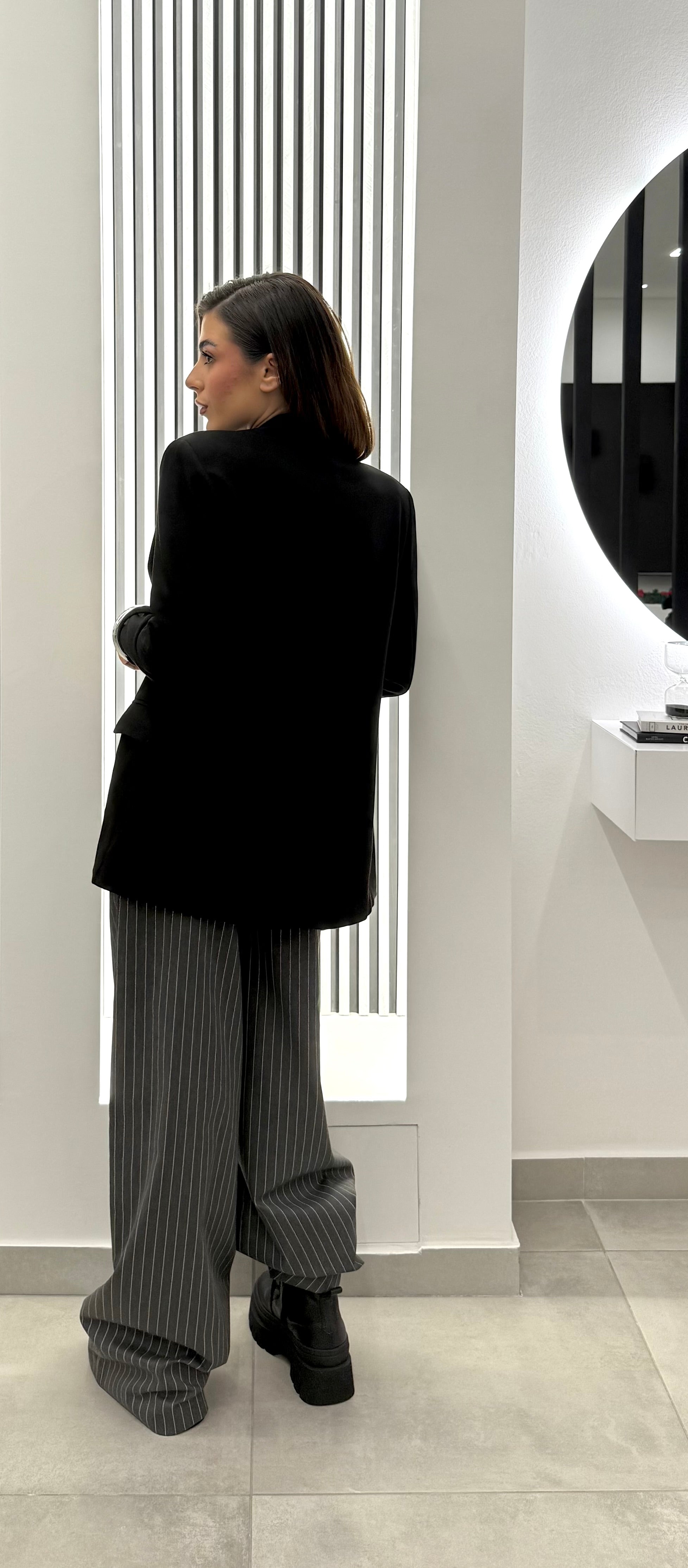 Koralline - Pantalone Gessato