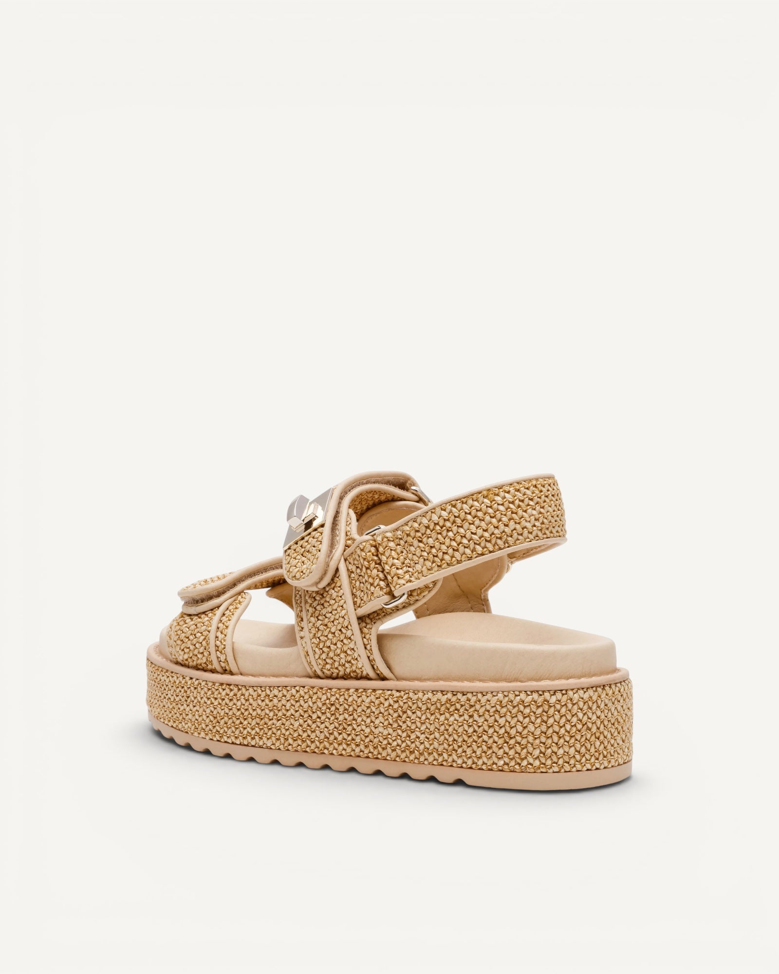 Steve Madden - Sandalo Bigmona Natural Raffia