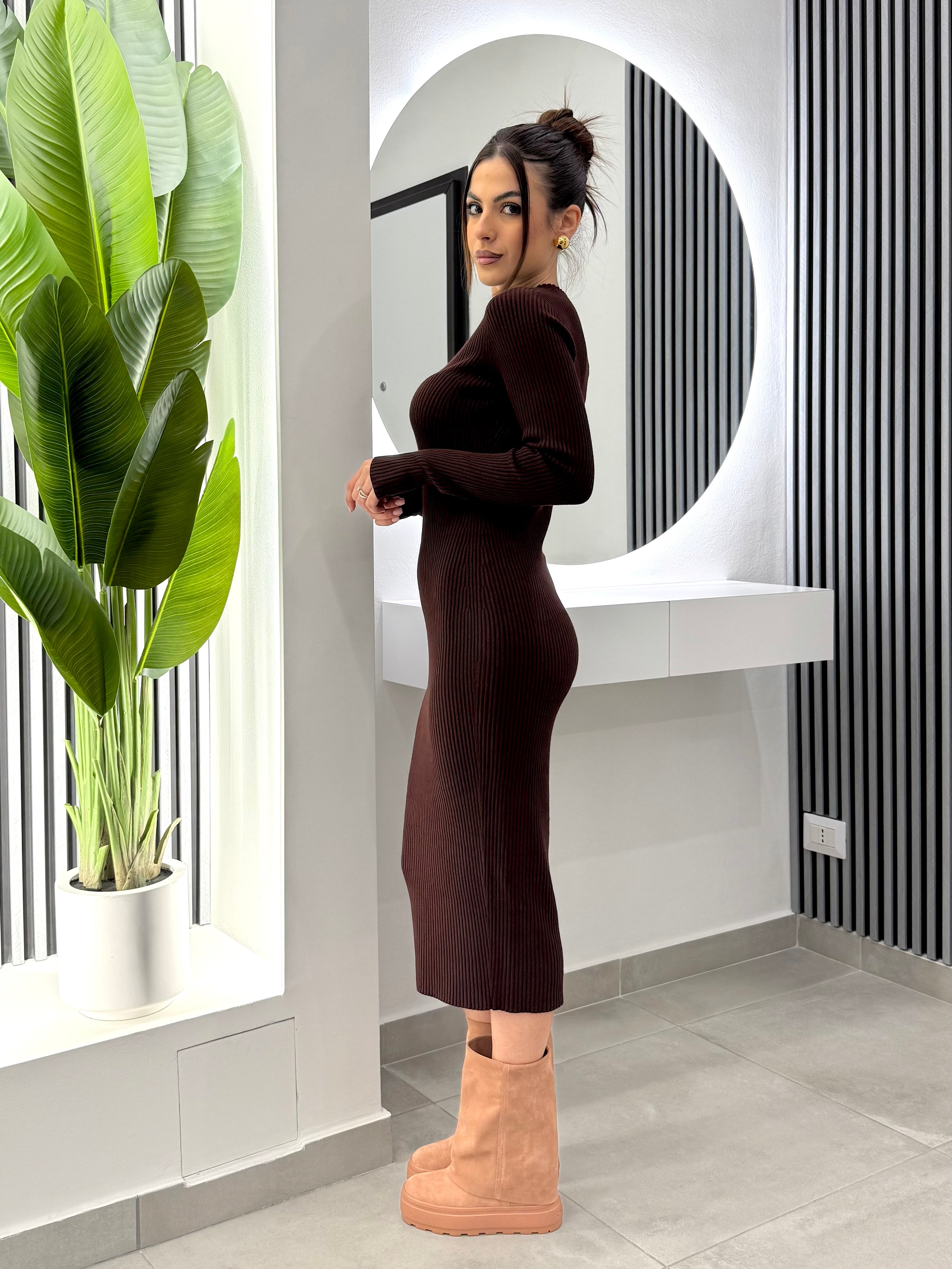 Kontatto - Abito Coste Burgundy