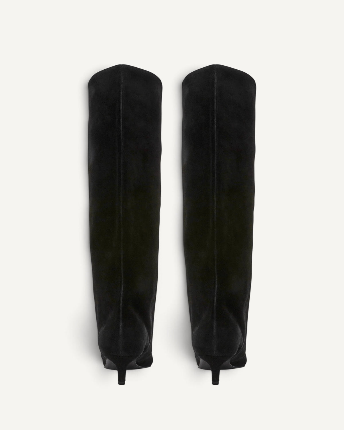 Steve Madden - Luca Stivale Nero in Pelle Scamosciata