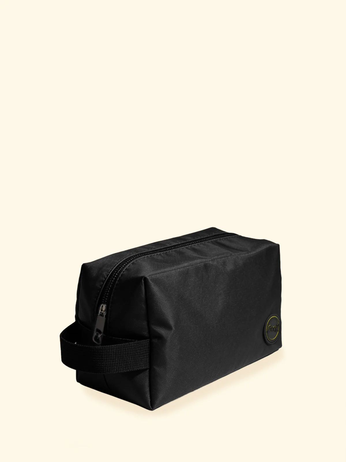 F**K - Maxi Pochette Poliestere con Logo, Zip e Manico SU8003-BK