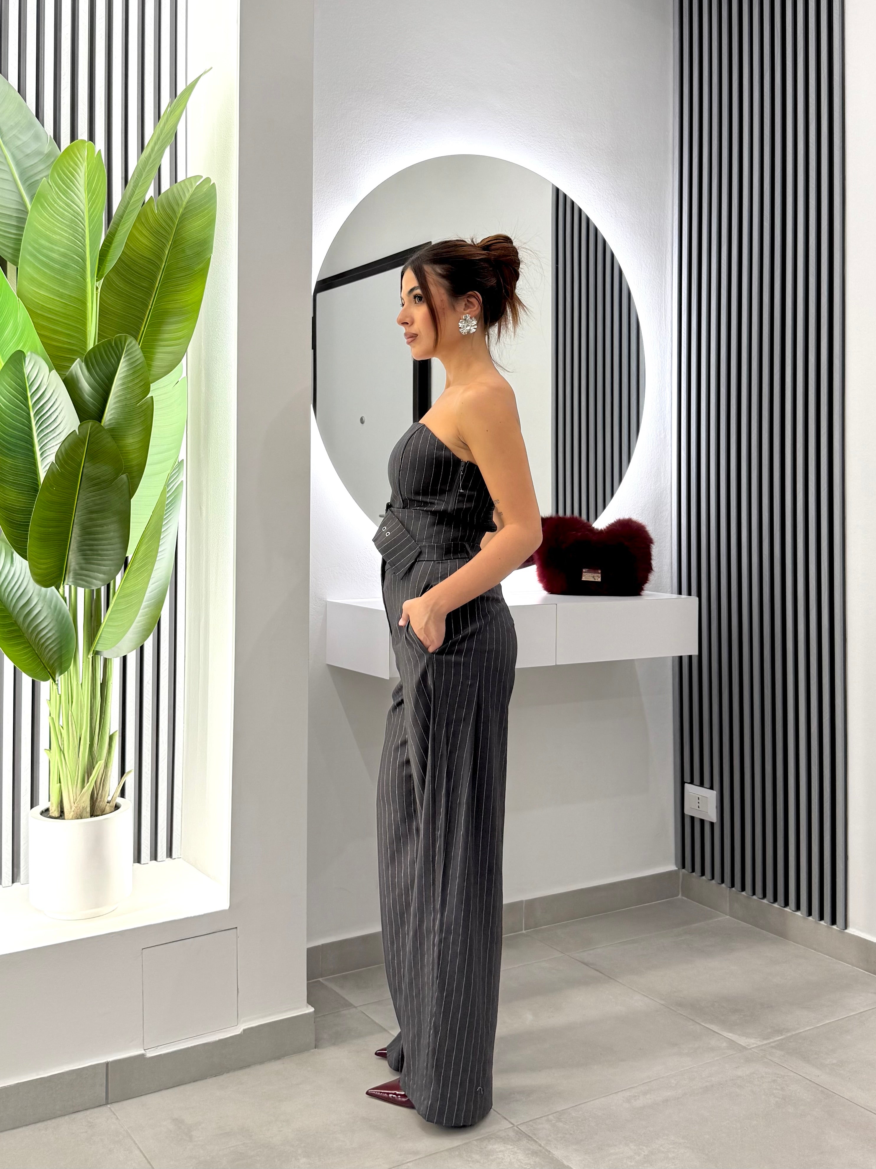 No Secrets - Pantalone Gessato