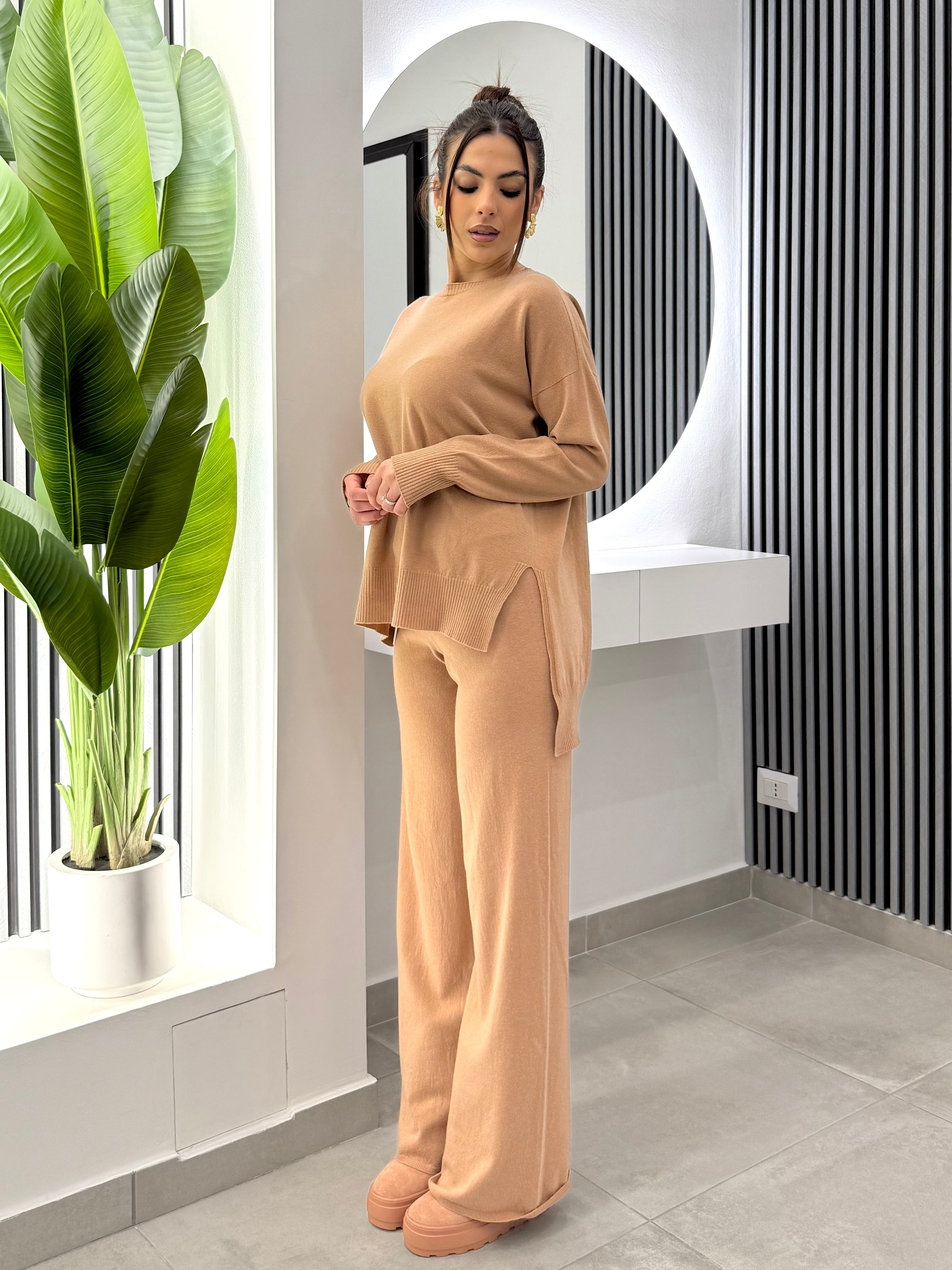 Kontatto - Maglia Scollo Barca Biscotto