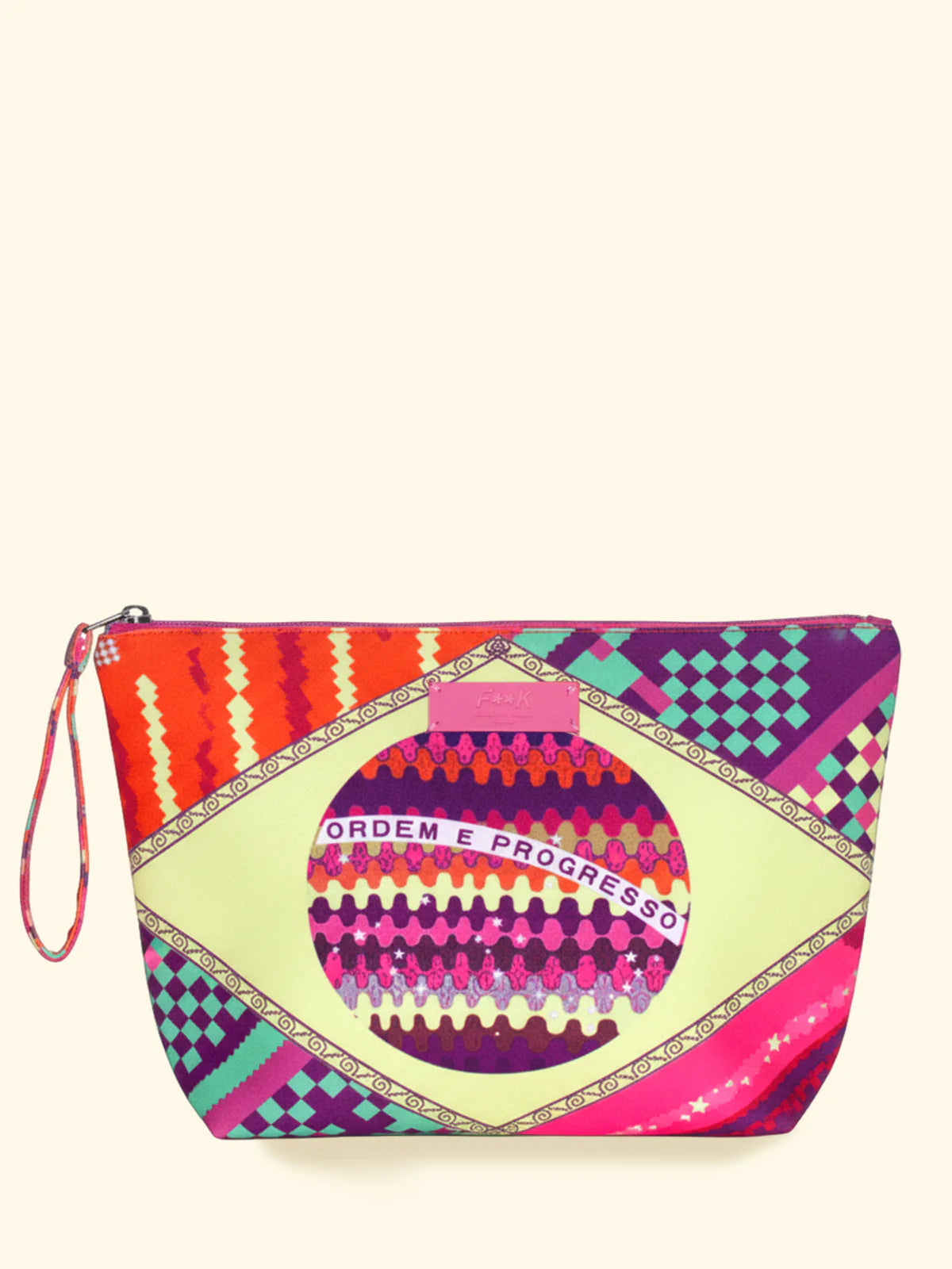 F**K - Maxi Pochette Poliestere con Zip SW0125X-13