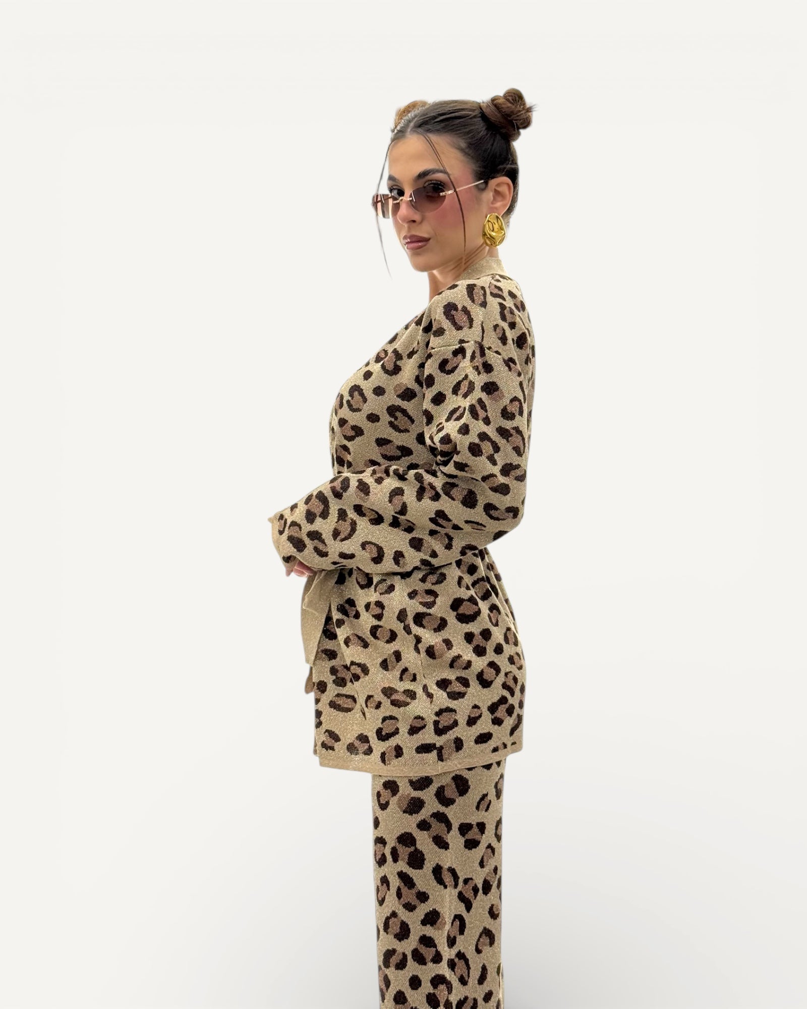 Kontatto - Cardigan Lurex Maculato