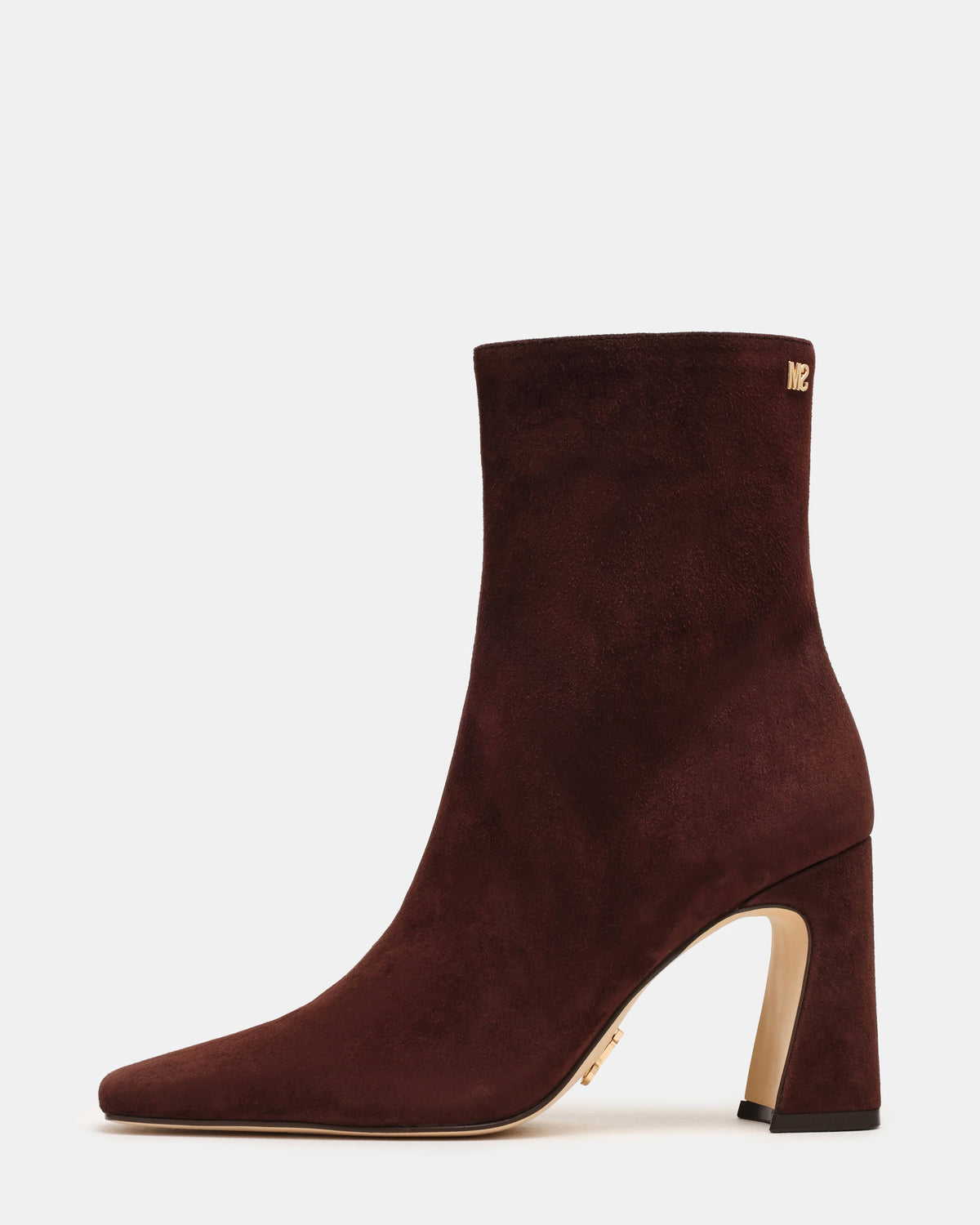 Steve Madden Flares - Tronchetto in Suede Marrone Chocolate
