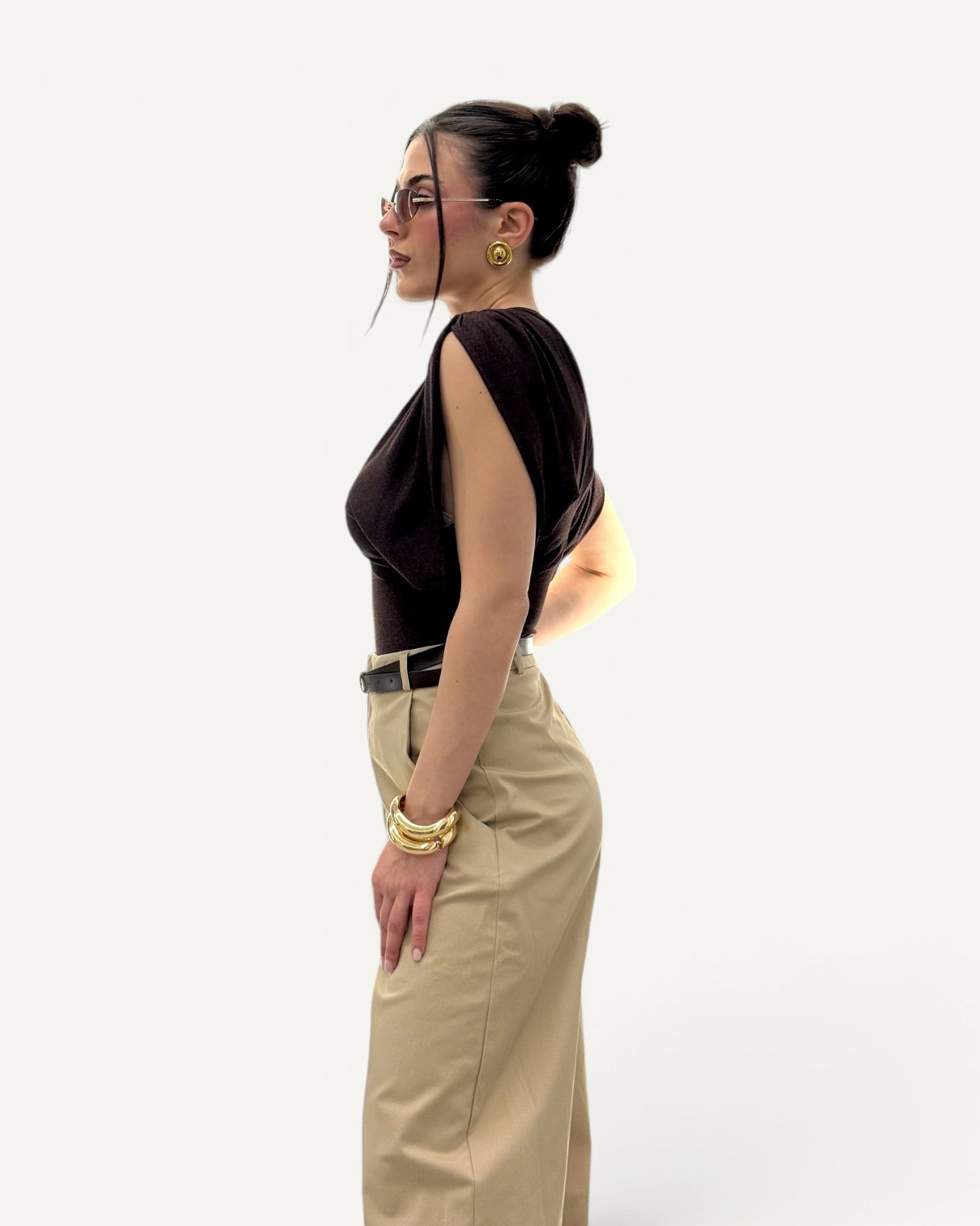 Kontatto - Body Incrocio Lurex