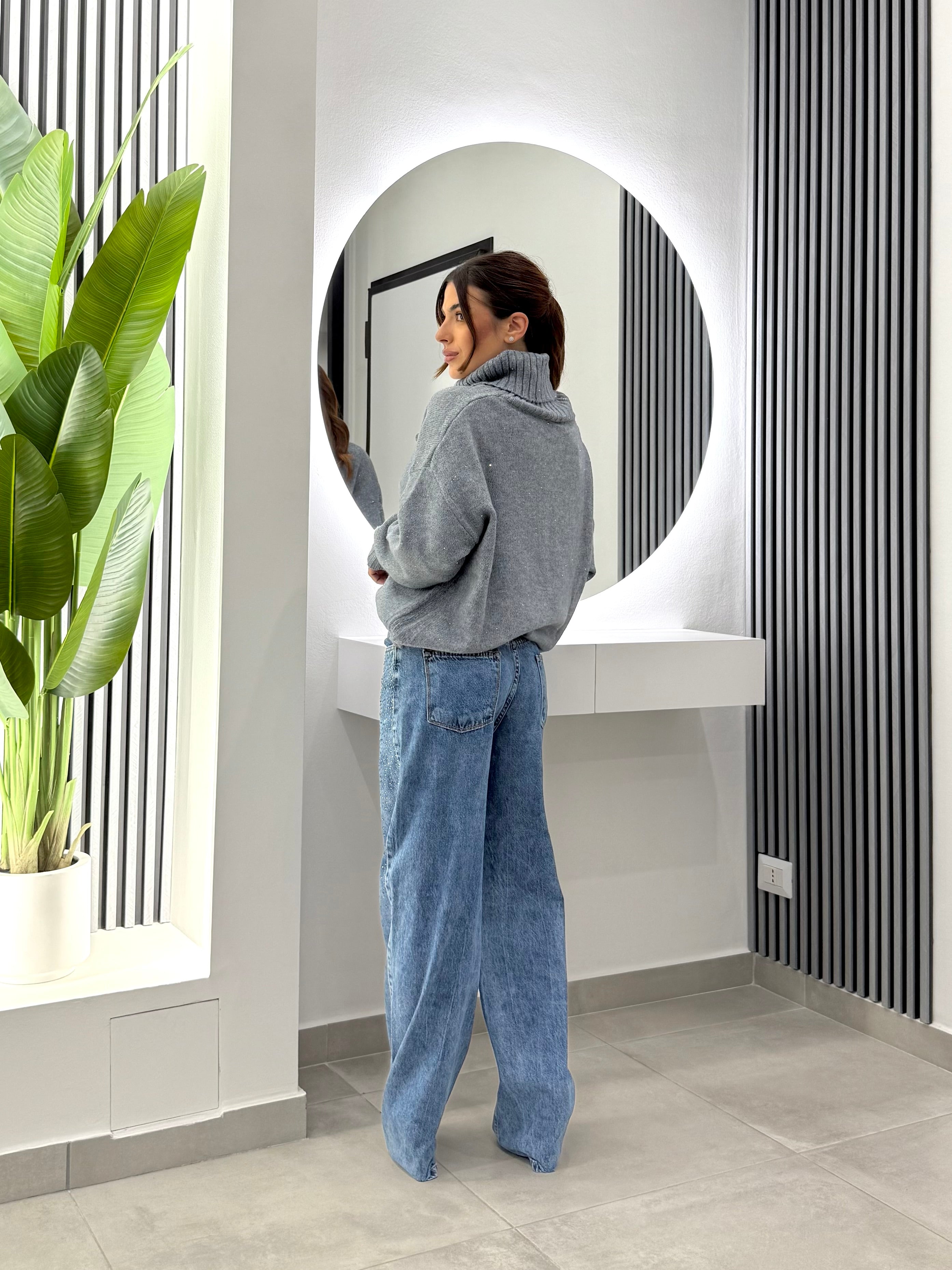 D'Elle Giulia Mastini - Jeans Strass