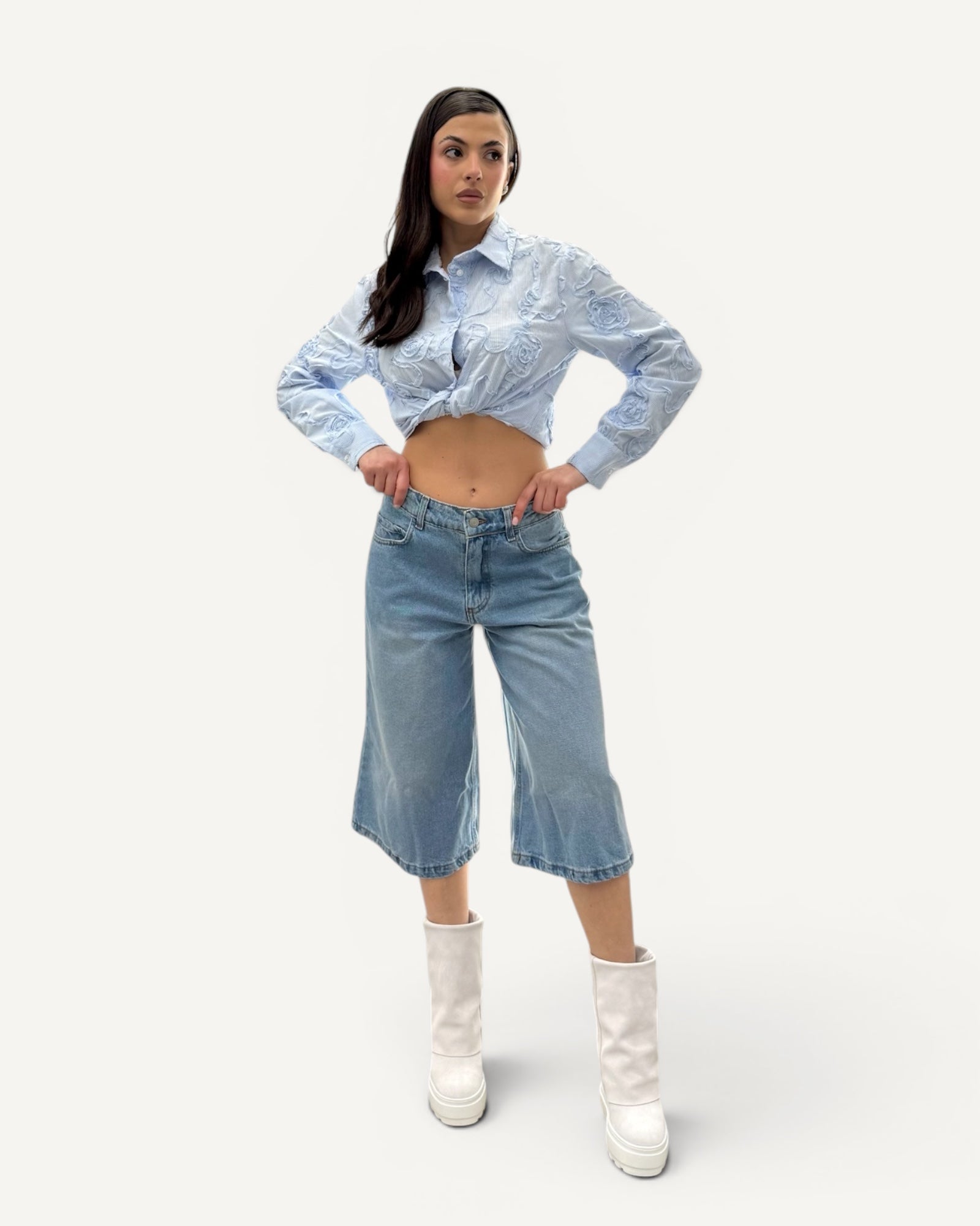 KikiSix - Bermuda Denim