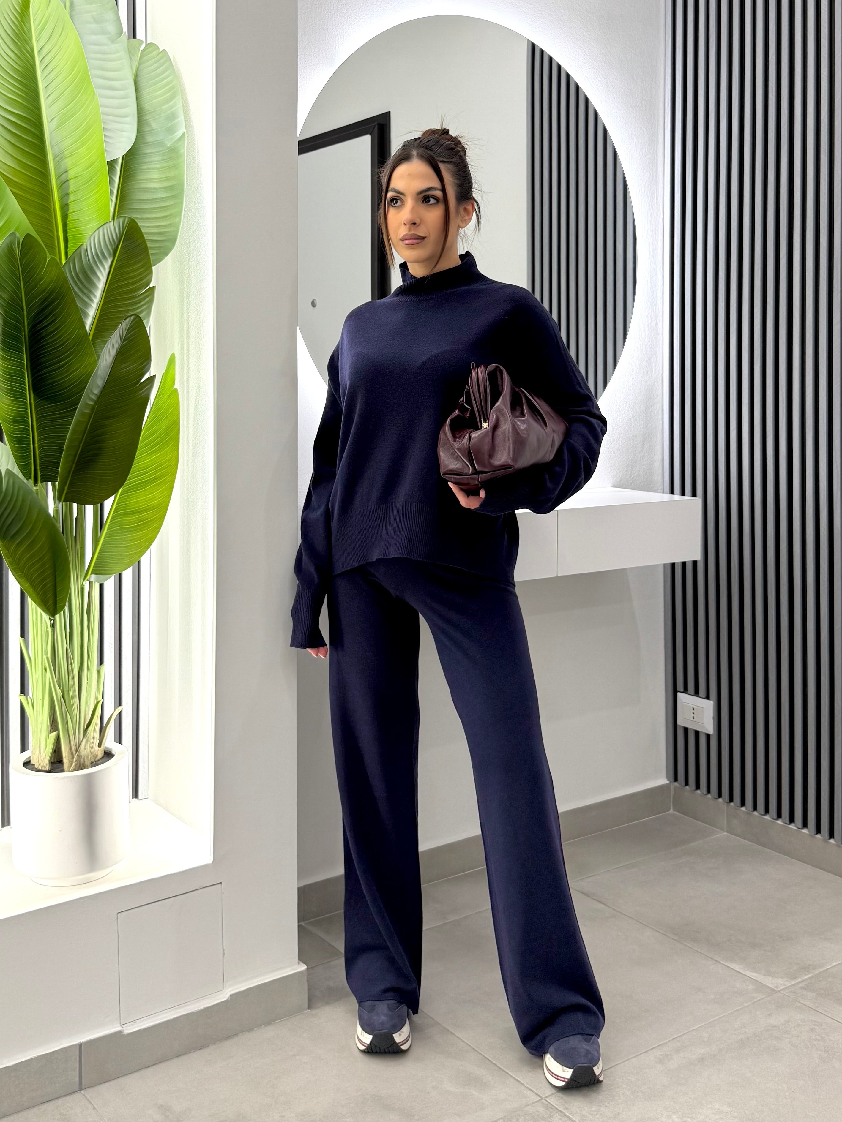 Kontatto - Lupetto Over Stondato Blu