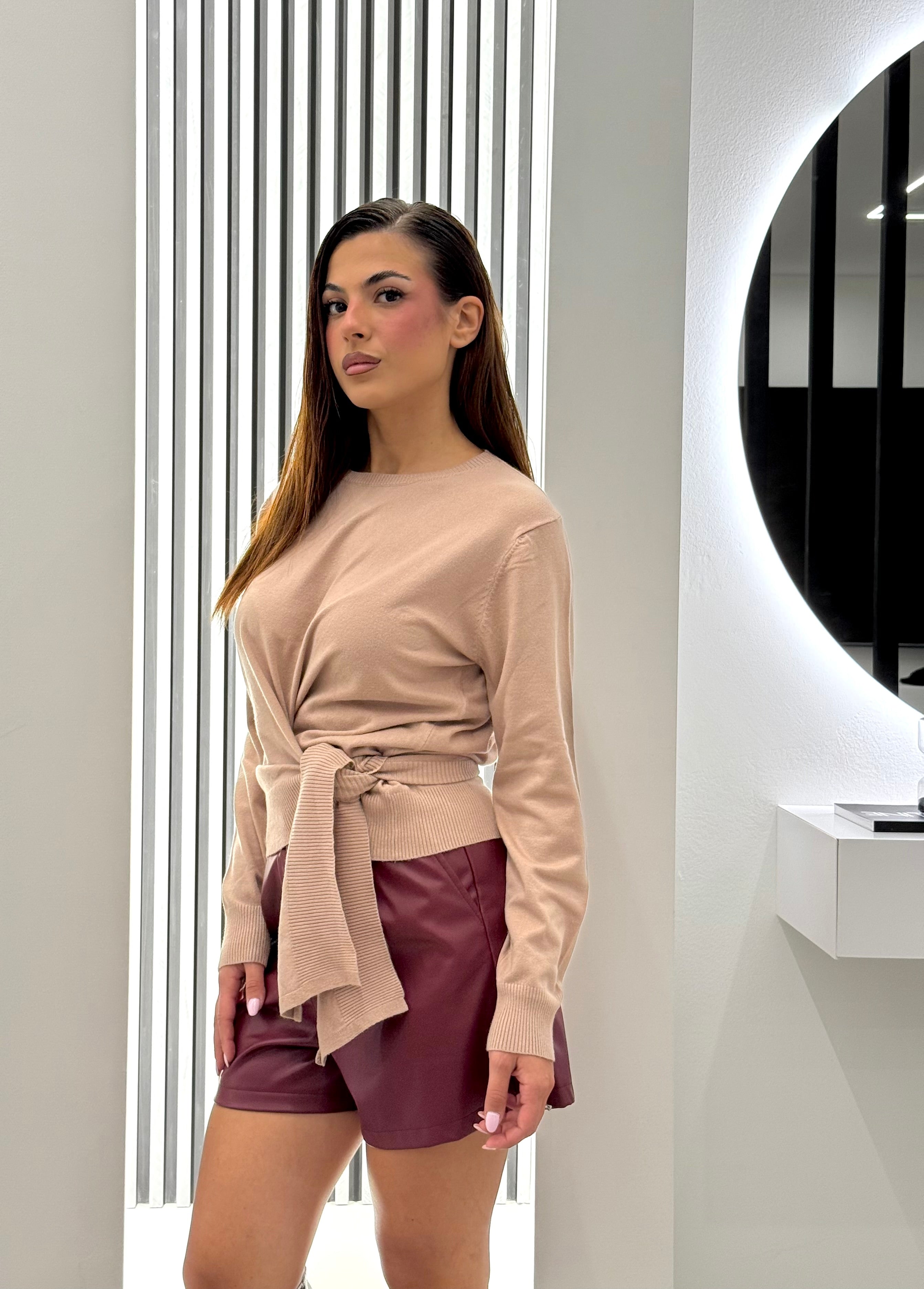 Koralline - Maglia Oversize Cintura