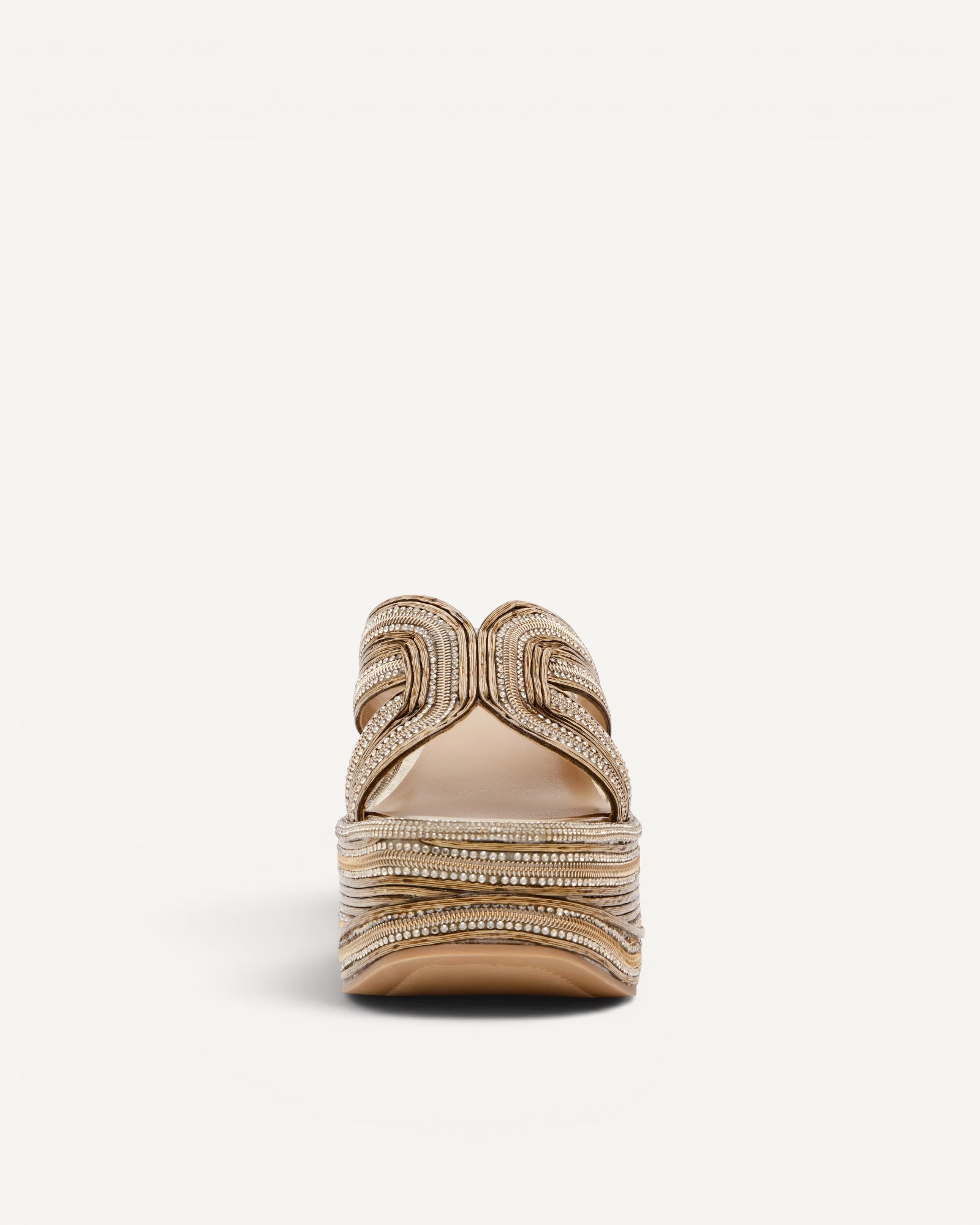 Steve Madden - Zeppa Justice Oro Strass