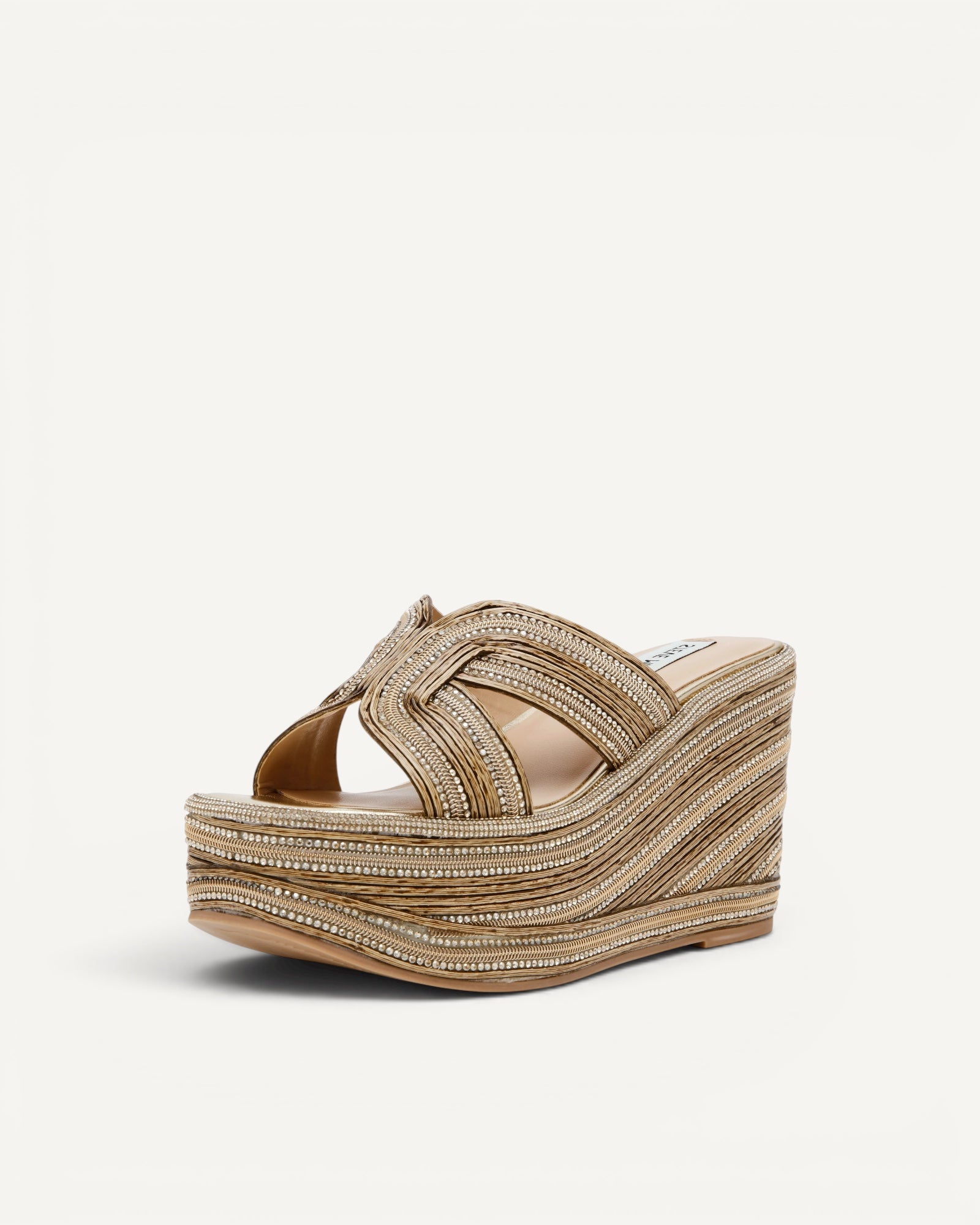 Steve Madden - Zeppa Justice Oro Strass