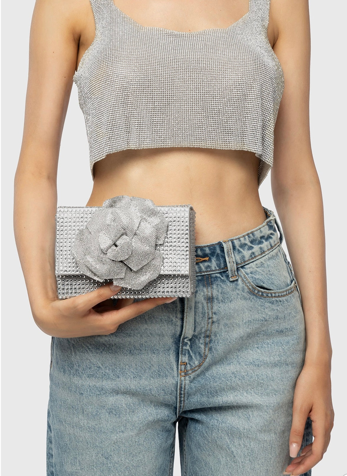 Twentyfourhaitch - Clutch Charleston Argento