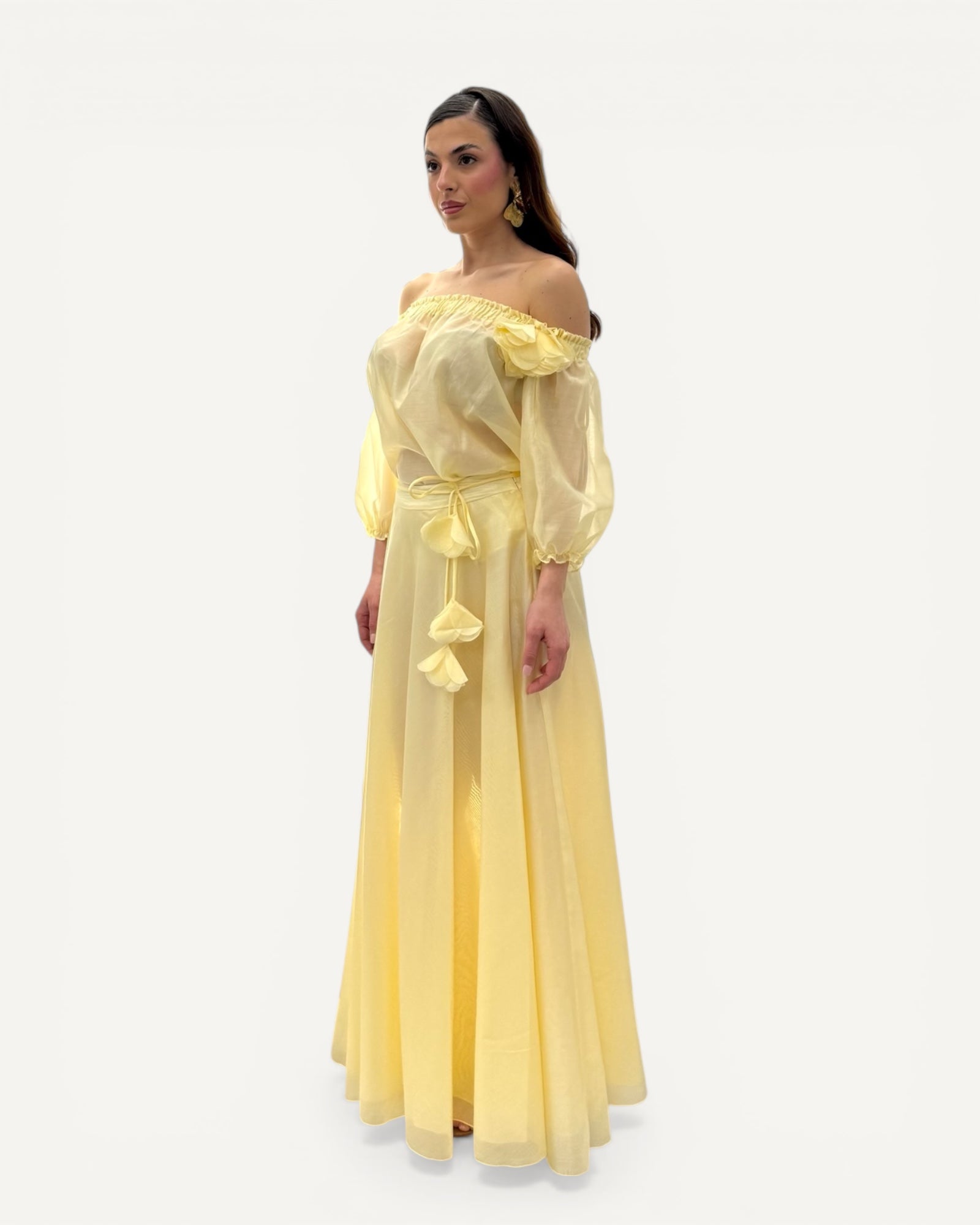 Hanita Couture - Gonna Lunga Chantilly