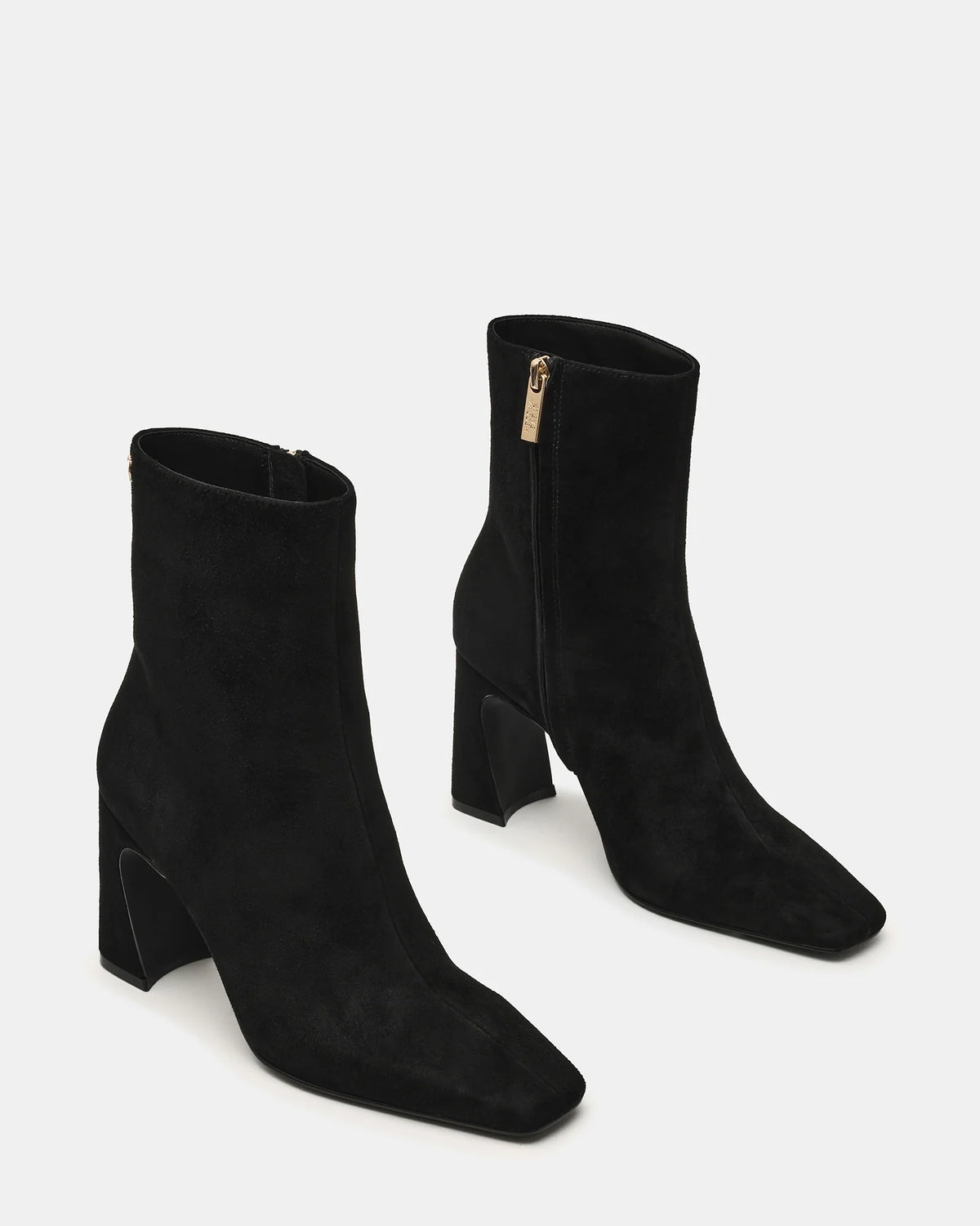 Steve Madden Flares - Tronchetto in Suede Nero