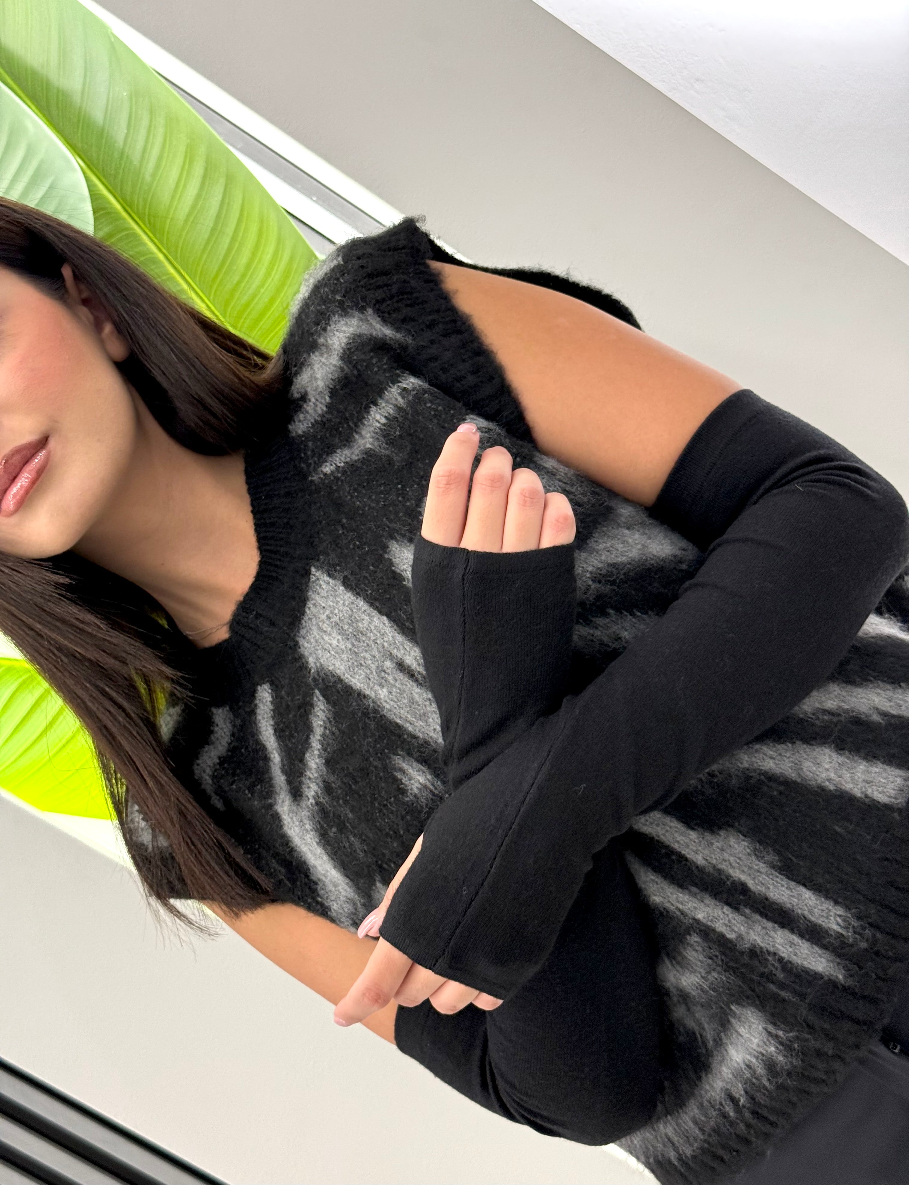 Club Crochet - Manicotti Nero