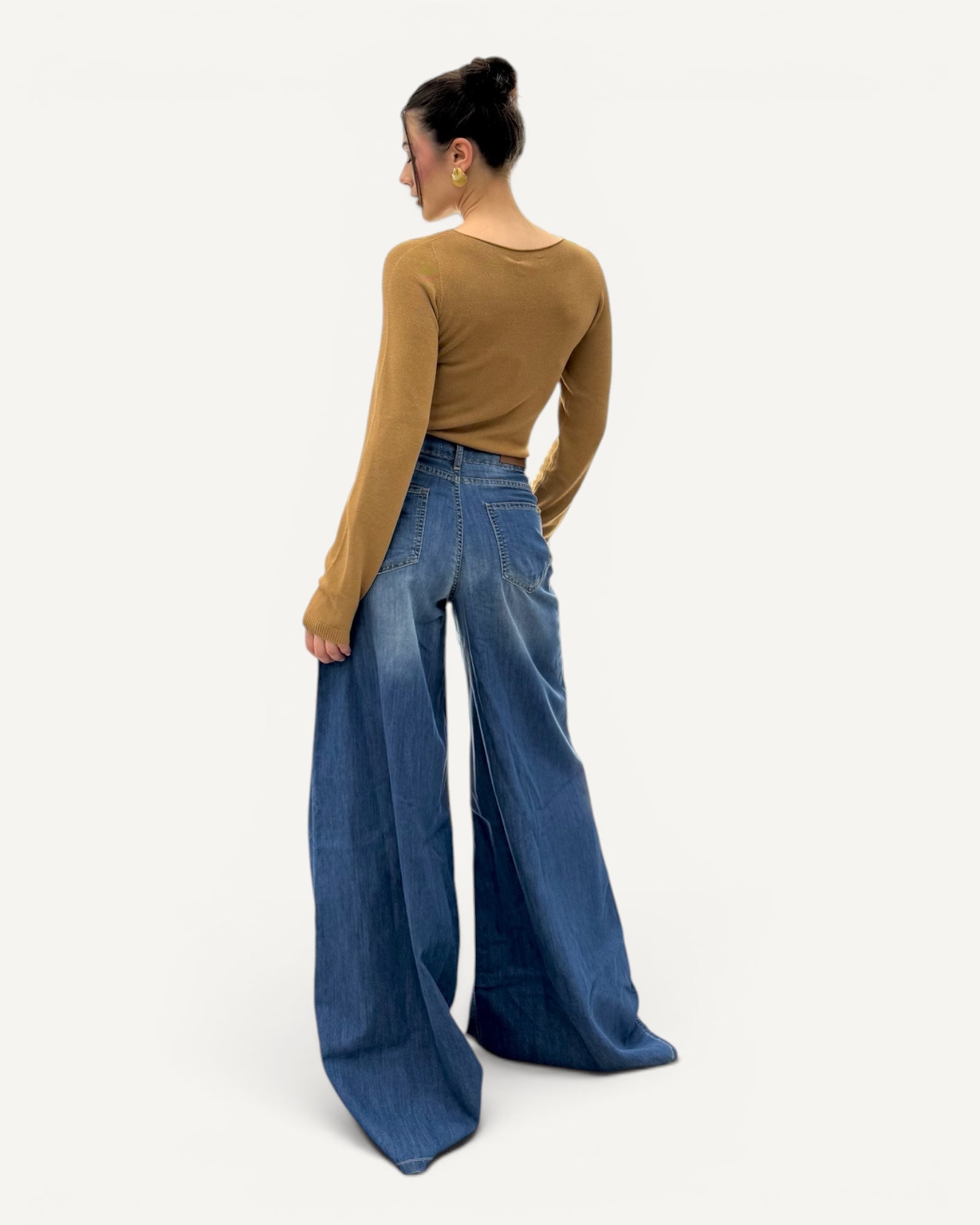 Kontatto - Jeans Gerbera Palazzo