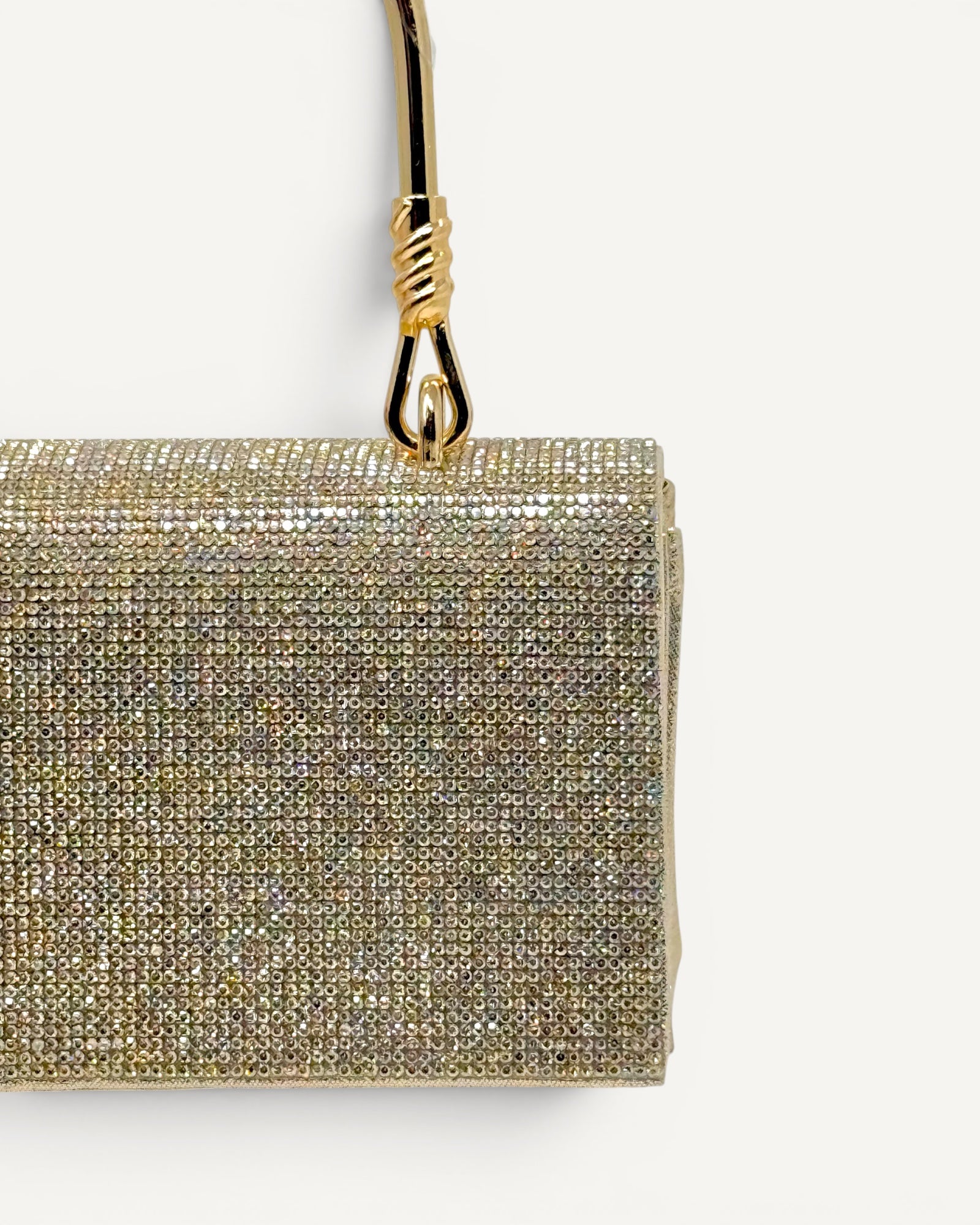 Albano - Borsa Basil Strass Gold