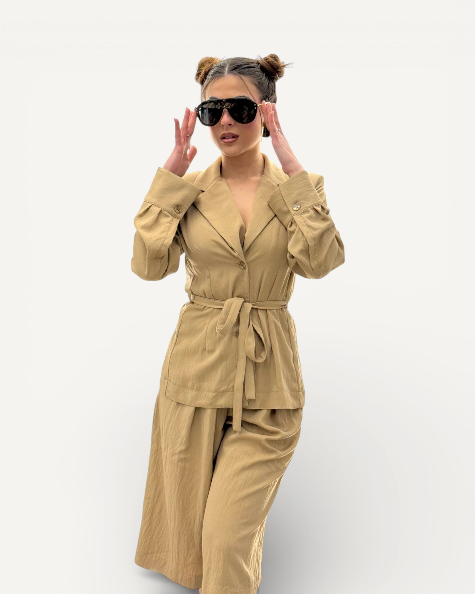 Kontatto - Giacca con Cintura