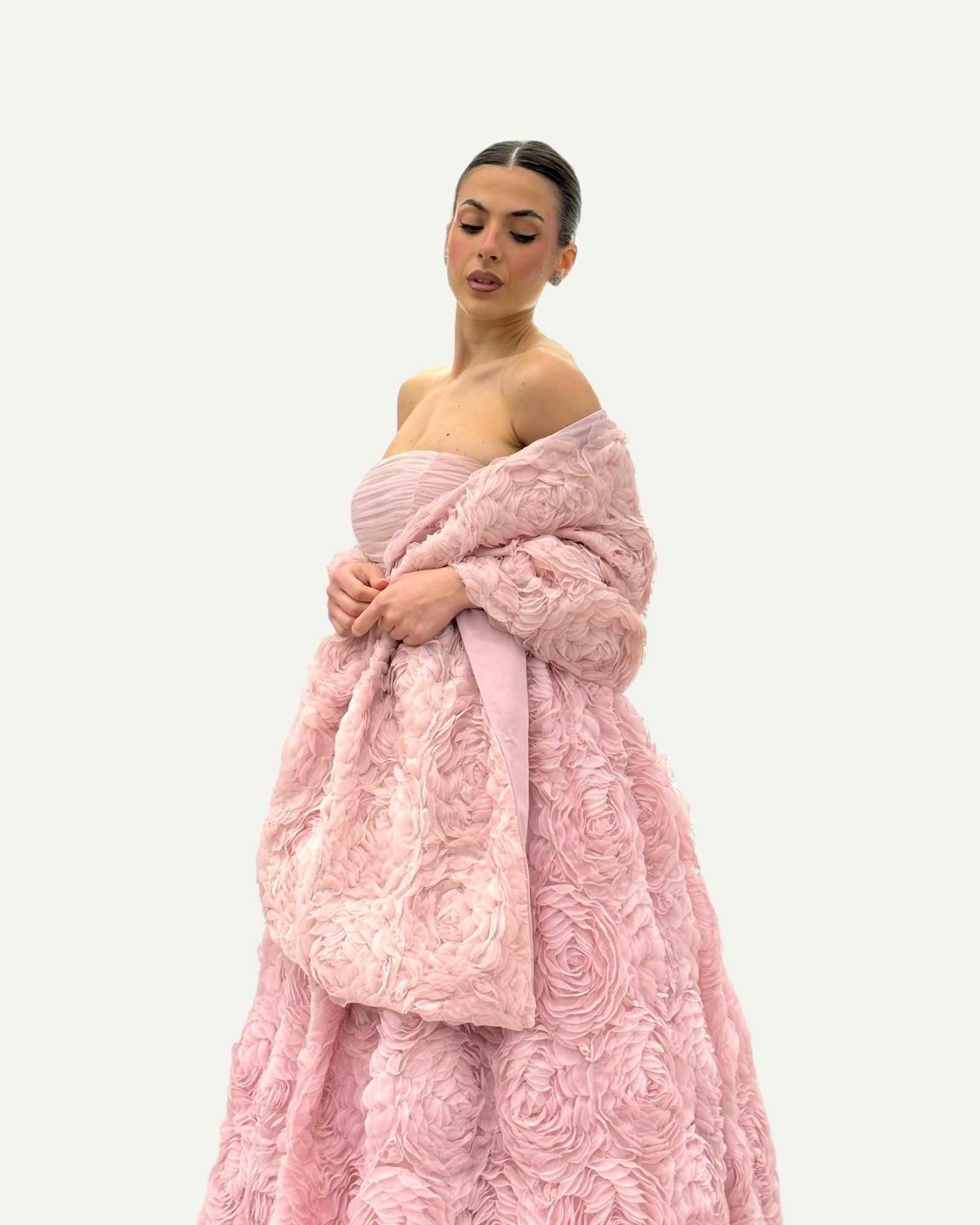 No Secrets - Stola Rose e Tulle