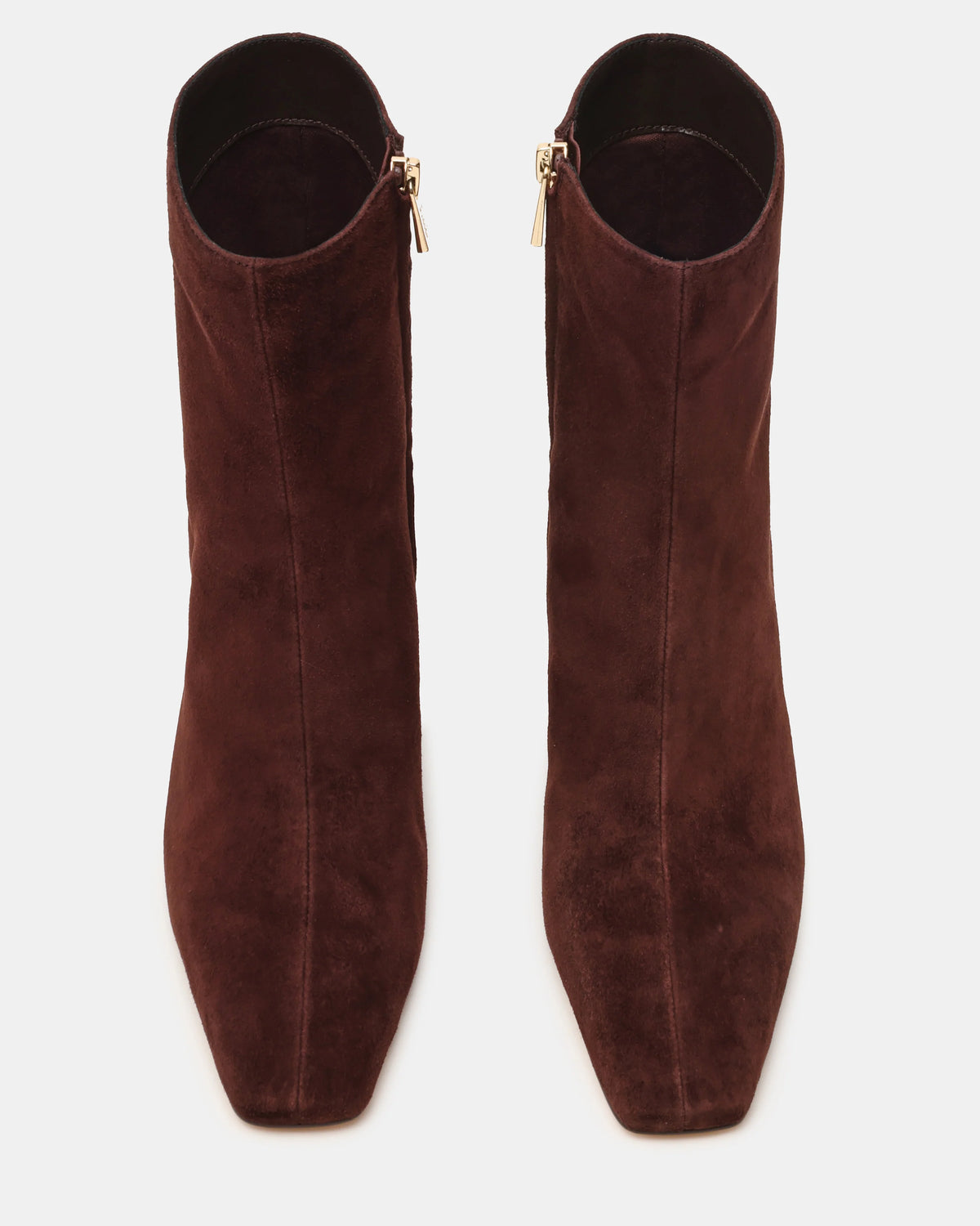 Steve Madden Flares - Tronchetto in Suede Marrone Chocolate