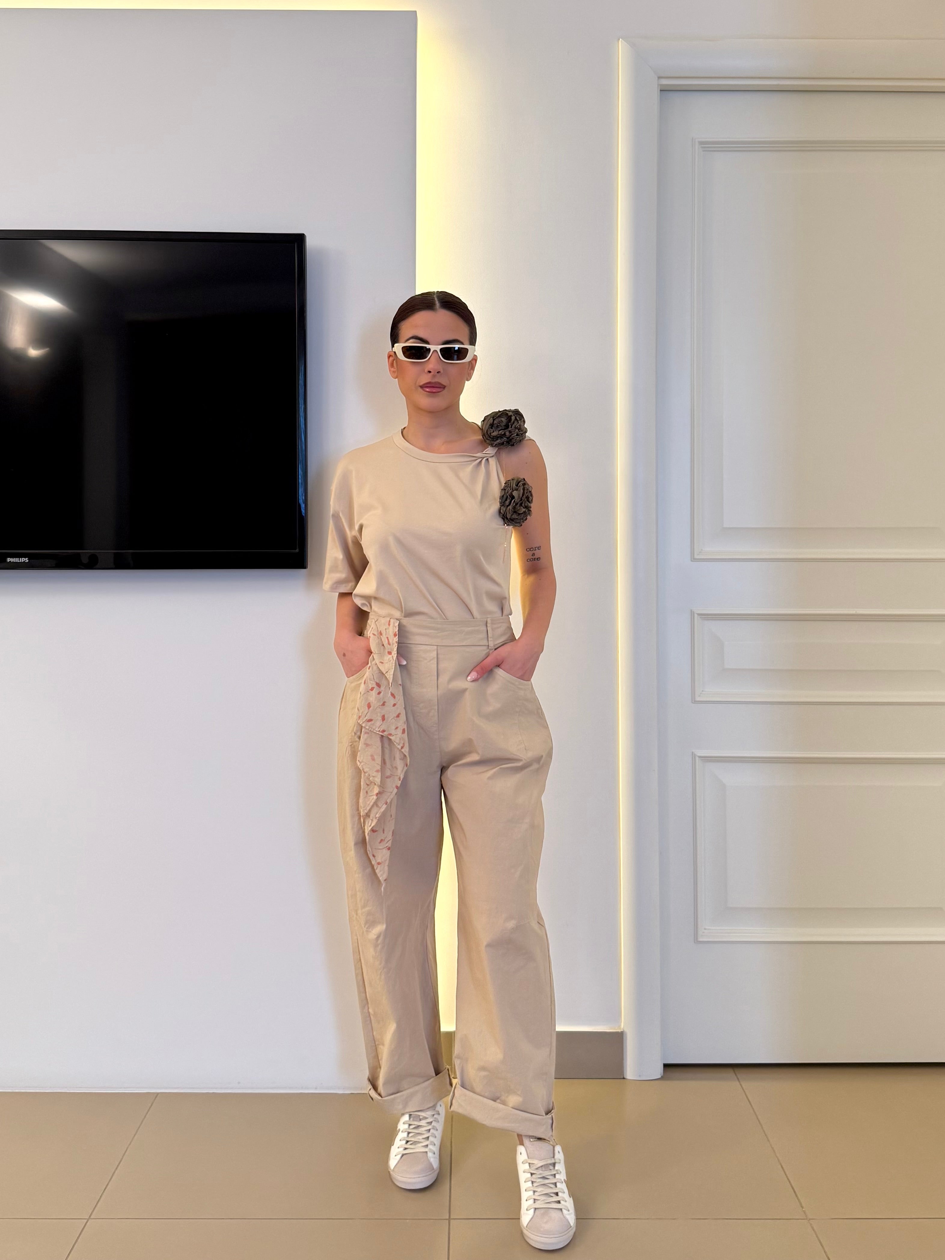 D'Elle - Giulia Mastini - Pantaloni Baggy
