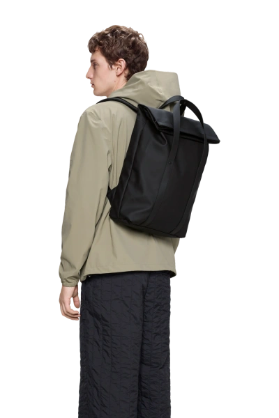Rains - Zainetto 2 Way Tote Backpack Nero