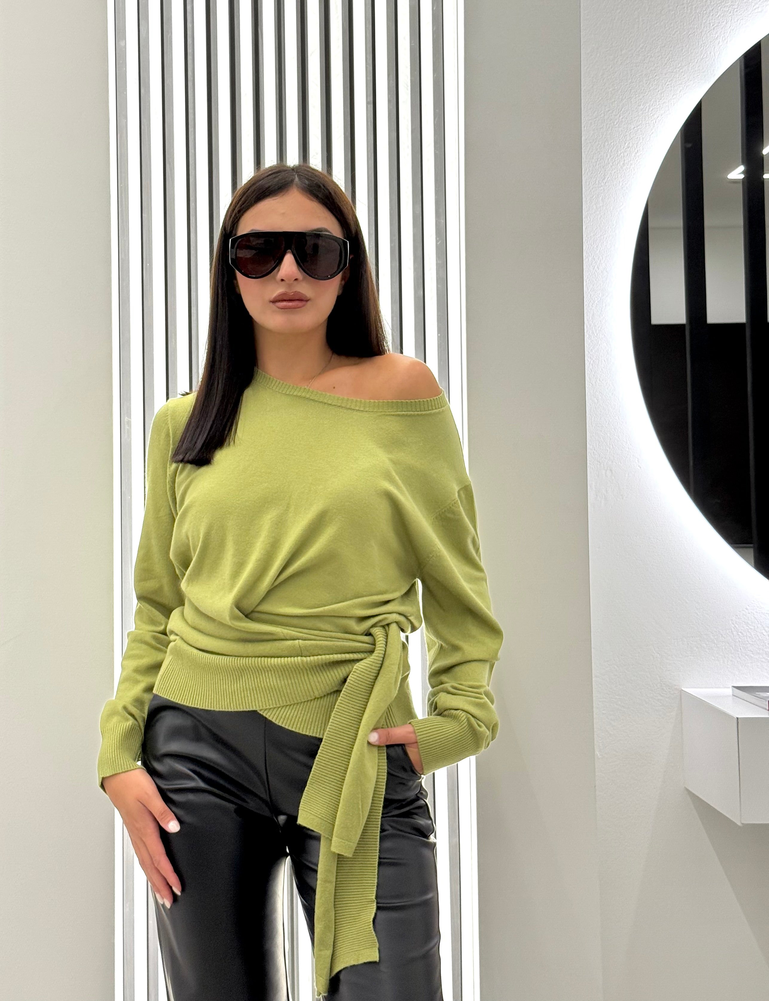 Koralline - Maglia Oversize Cintura