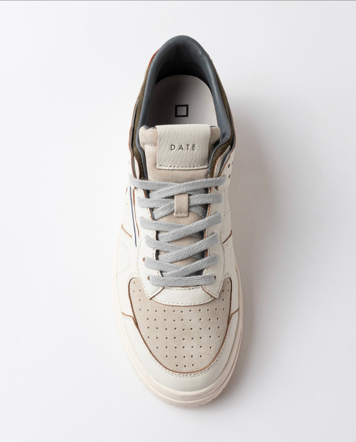 D.A.T.E. - Sneakers uomo Torneo Colored White - Green