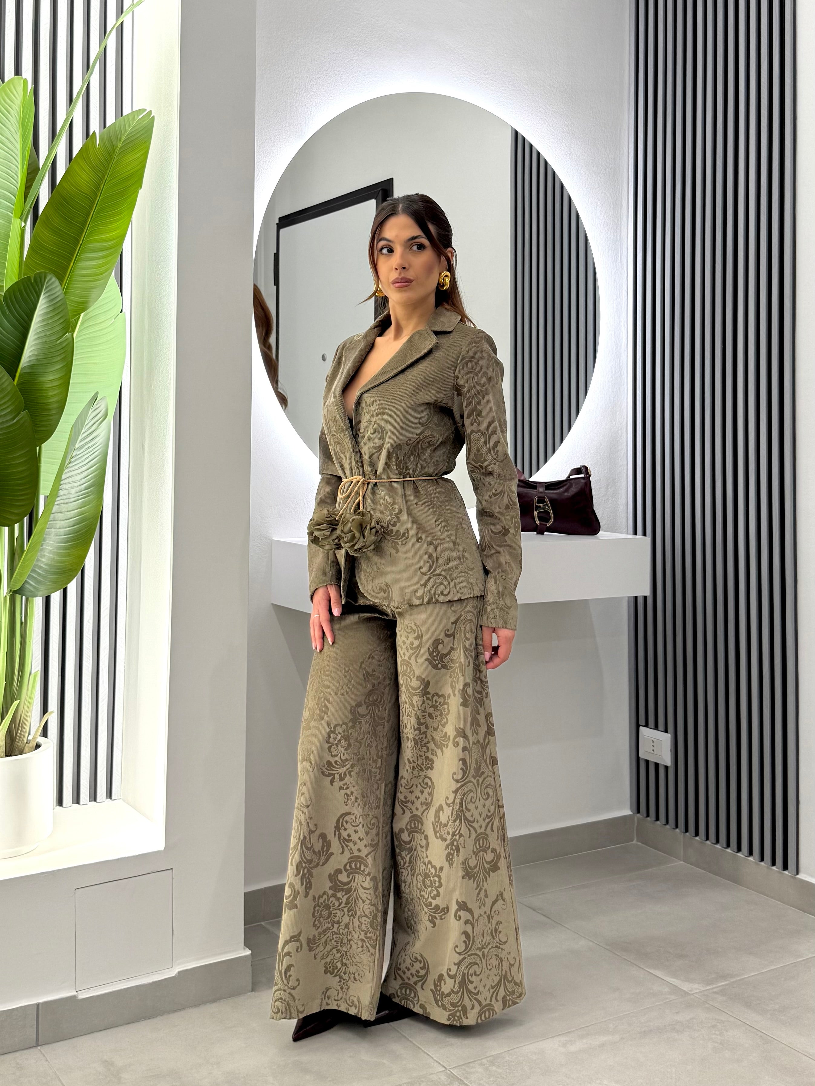 D'Elle Giulia Mastini - Giacca Costine Con Ricamo