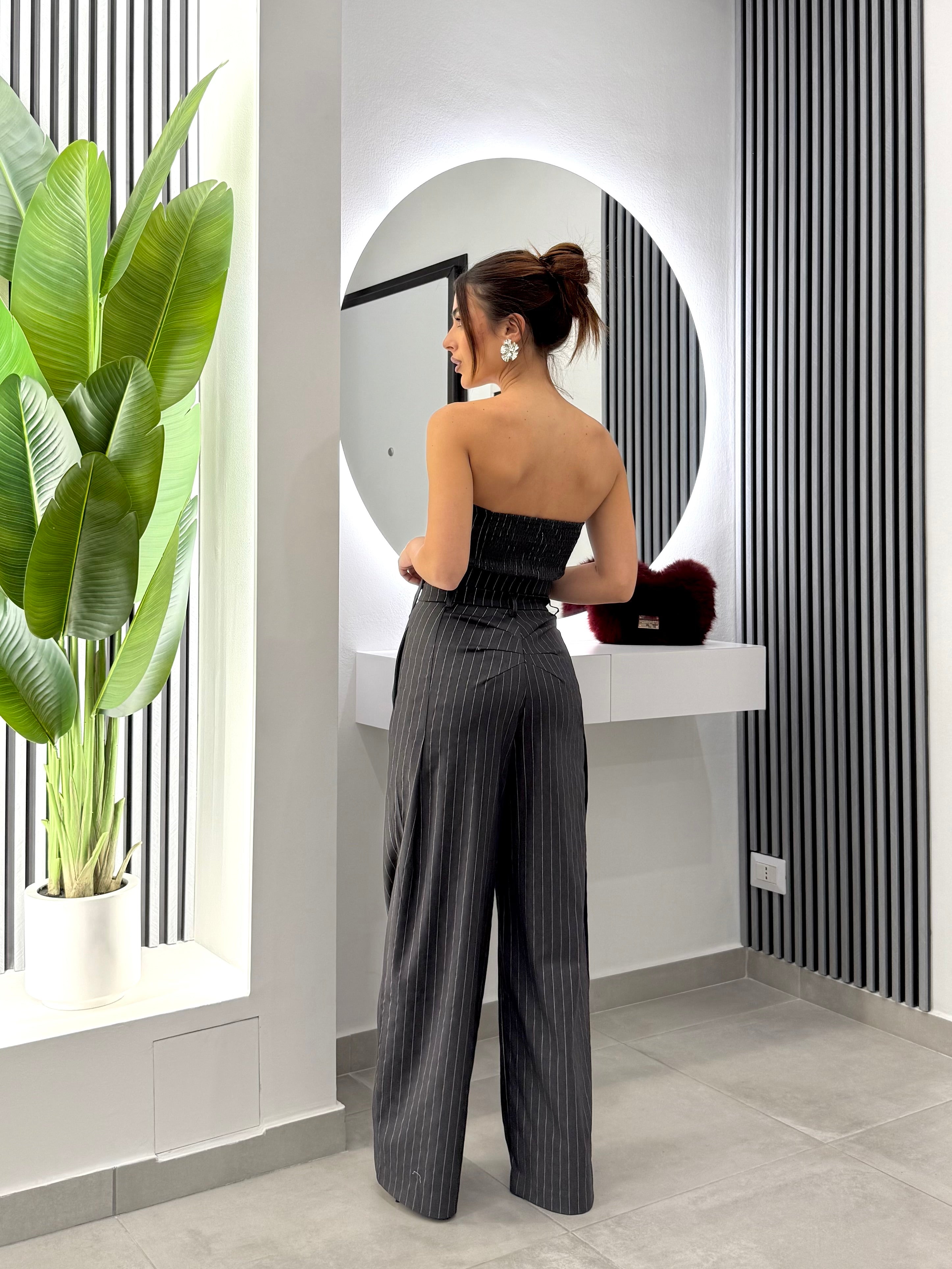 No Secrets - Pantalone Gessato