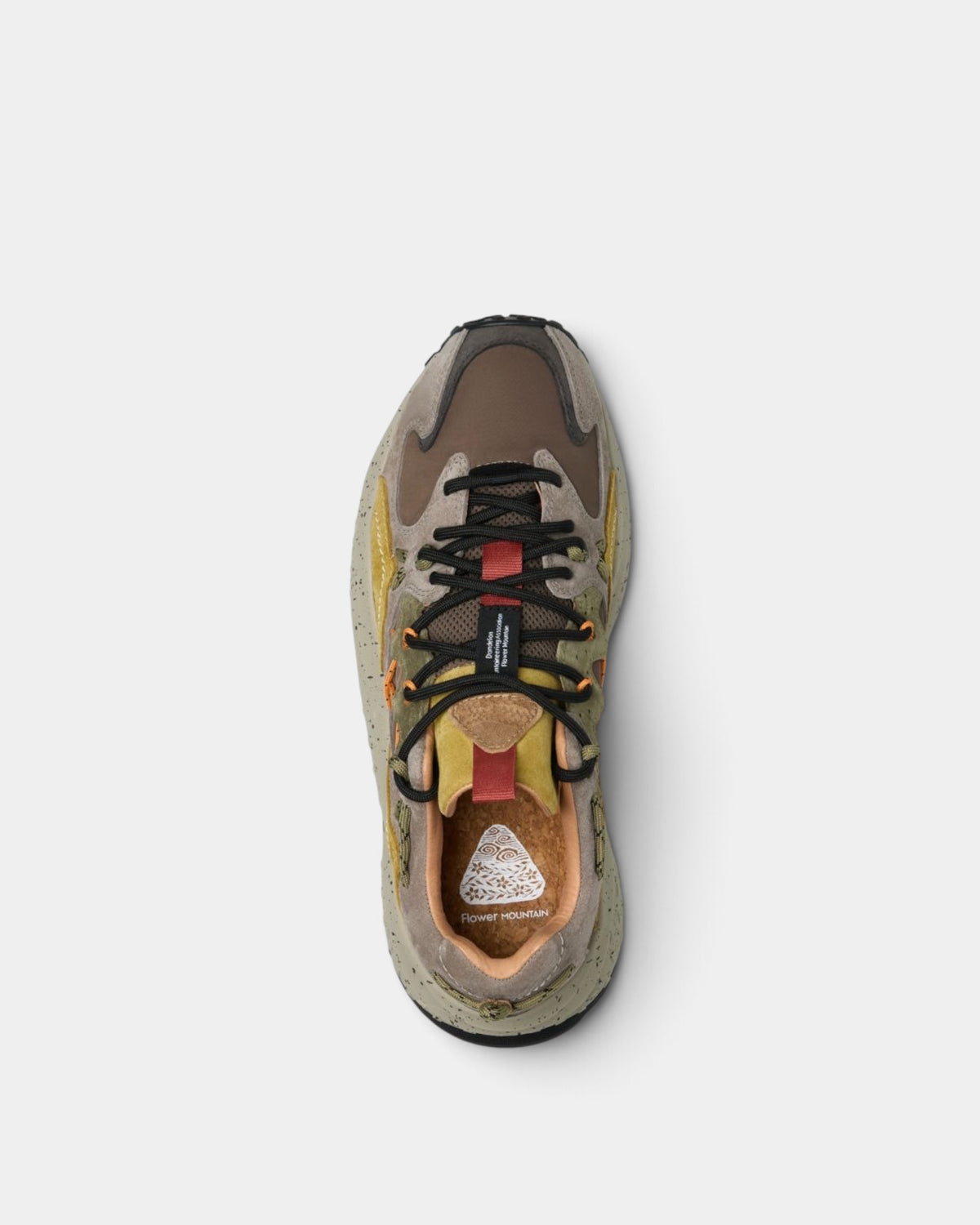 Flower Mountain - Yamabushi Sneakers in suede e tessuto tecnico