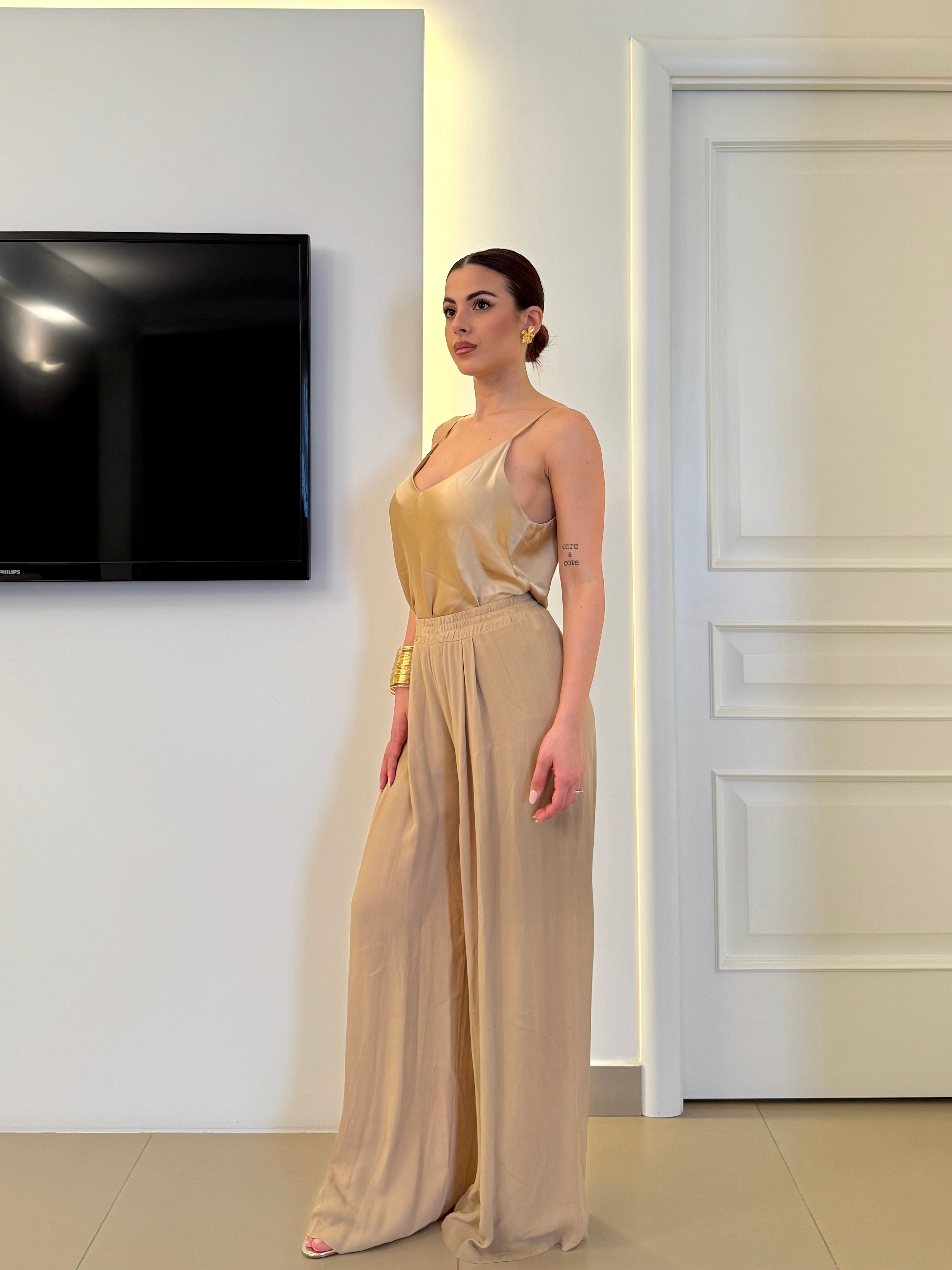 D'Elle - Giulia Mastini - Pantalone in Georgette