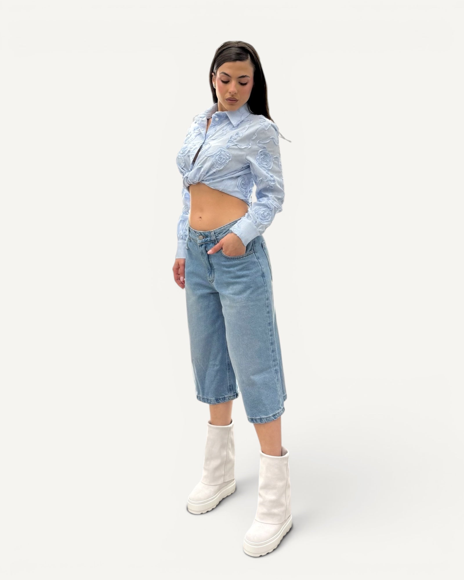 KikiSix - Bermuda Denim
