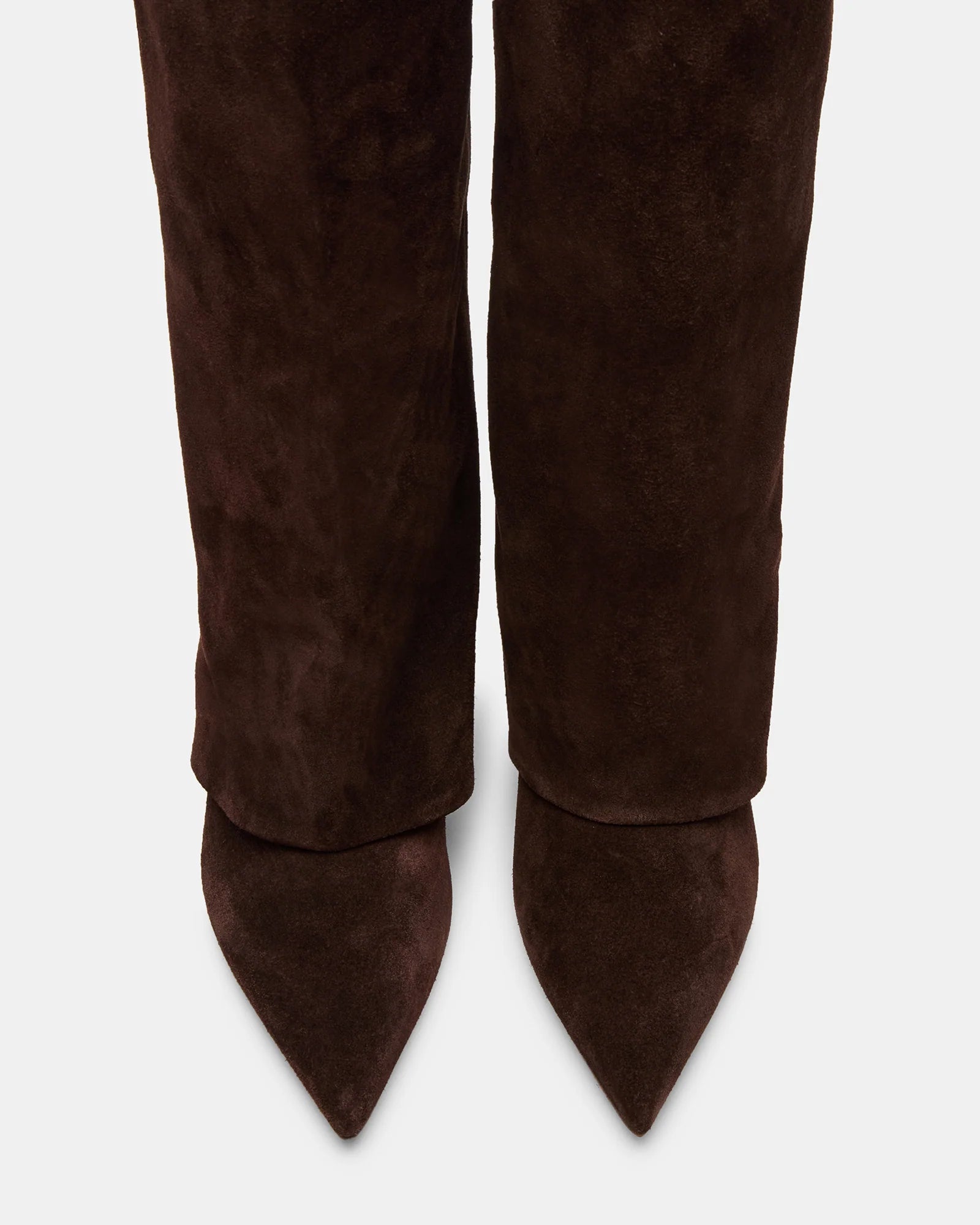 Steve Madden - Luca Stivale Marrone Suede