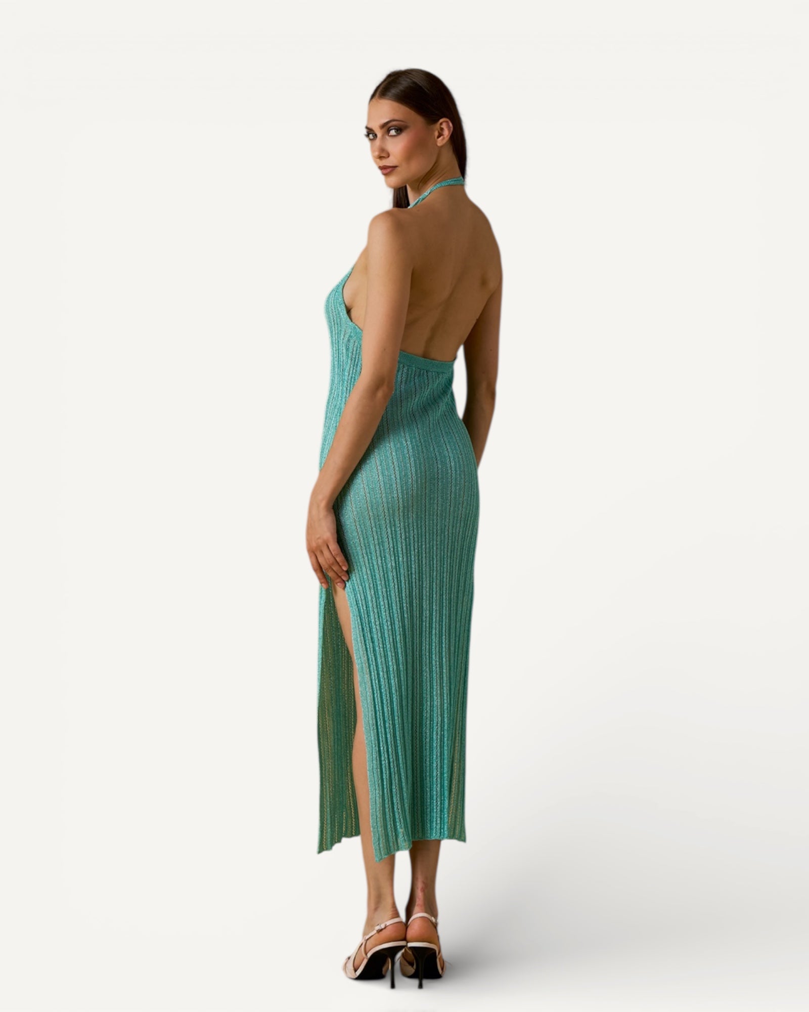 No Secrets - Abito Goccia Lurex